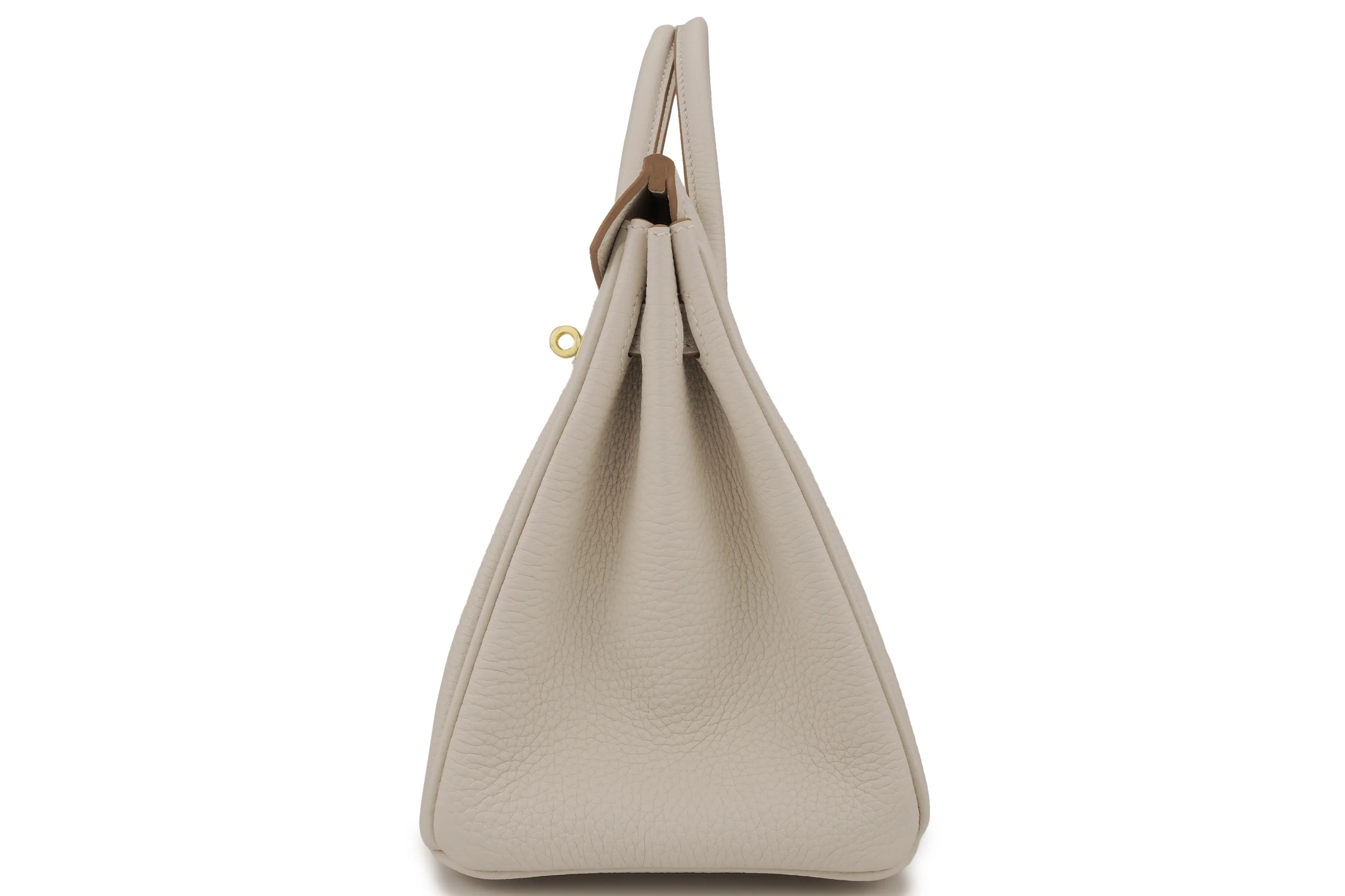 Hermès Birkin 25 Retourne Togo Gris Perle GHW - Image 3