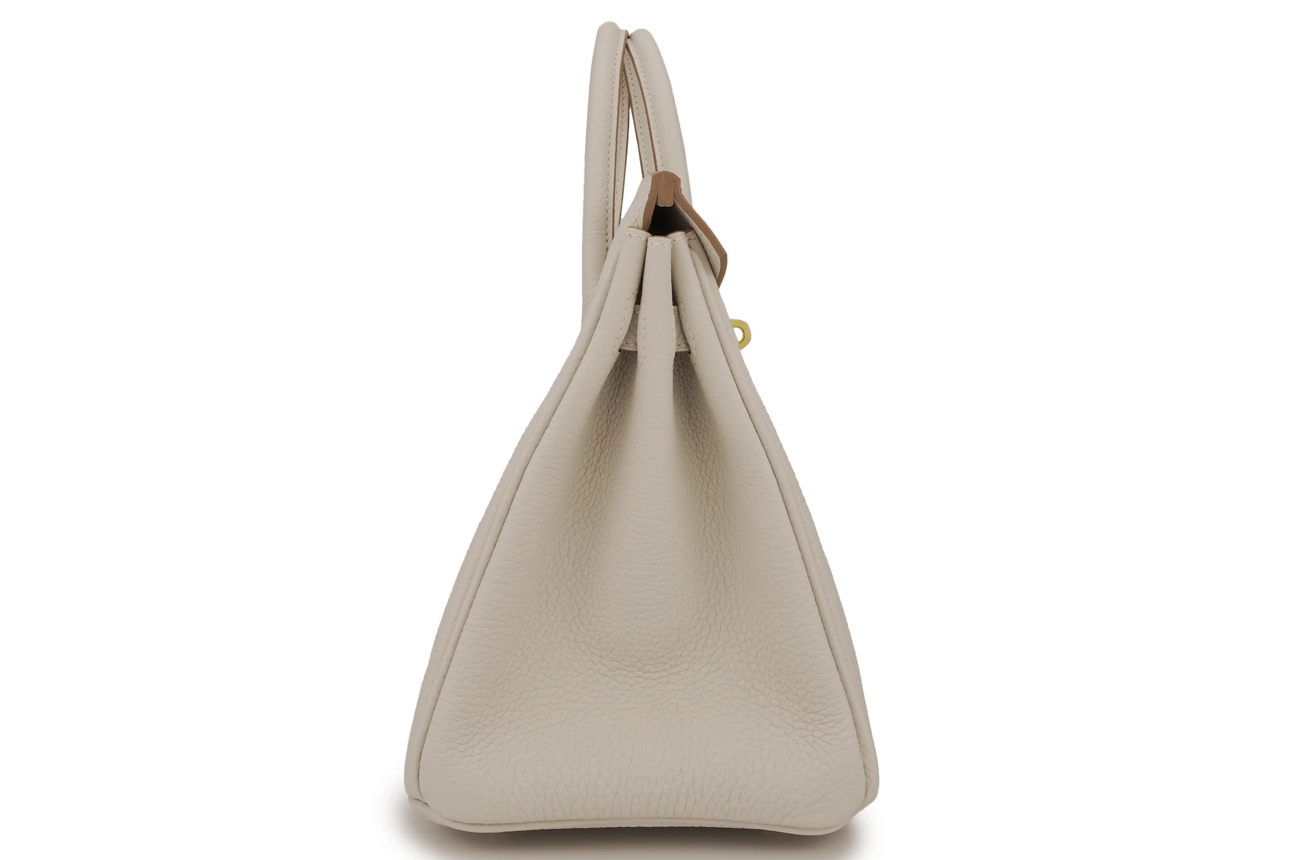 Hermès Birkin 25 Retourne Togo Gris Perle GHW - Image 5