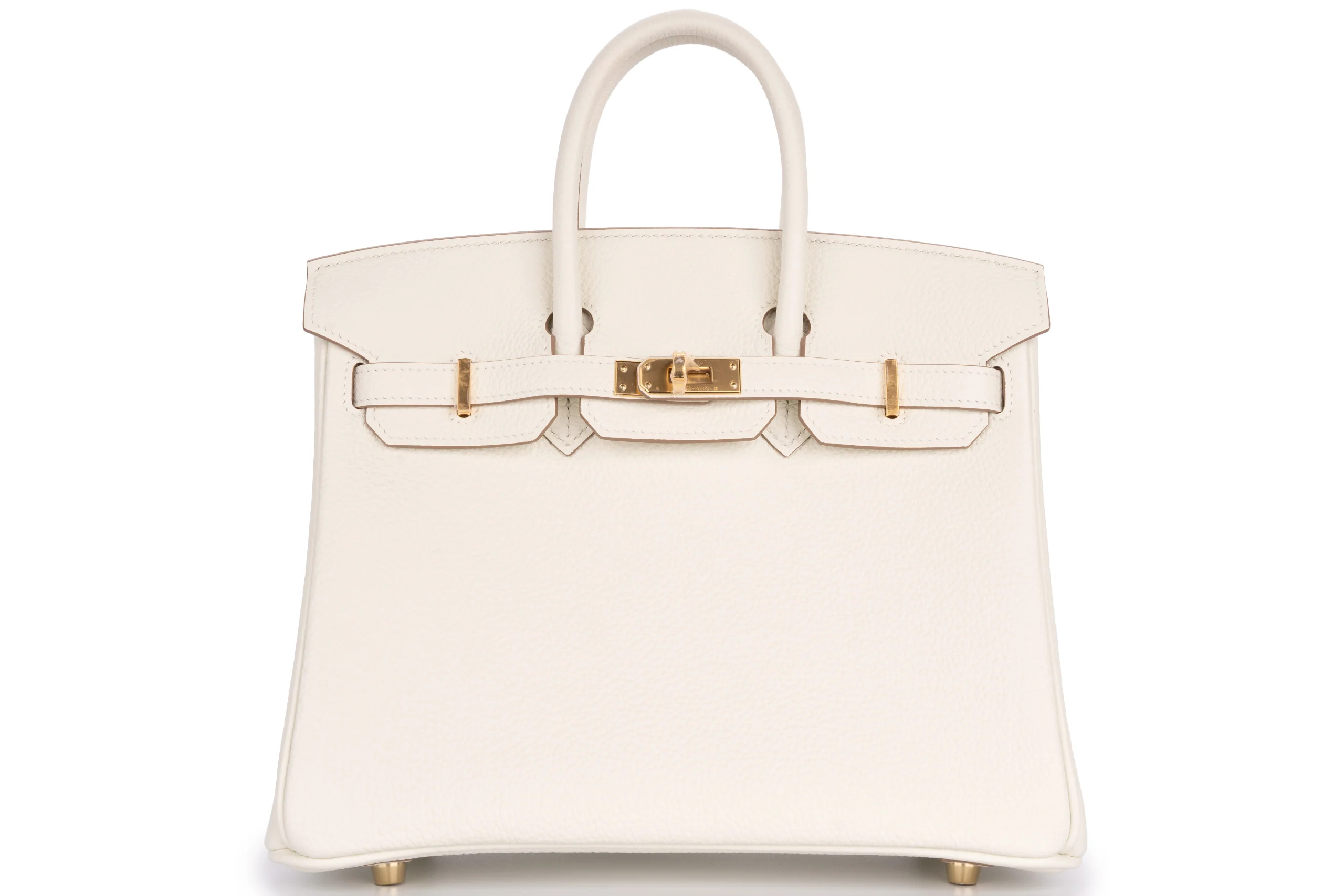 Hermès Birkin 25 Retourne Togo Mushroom GHW