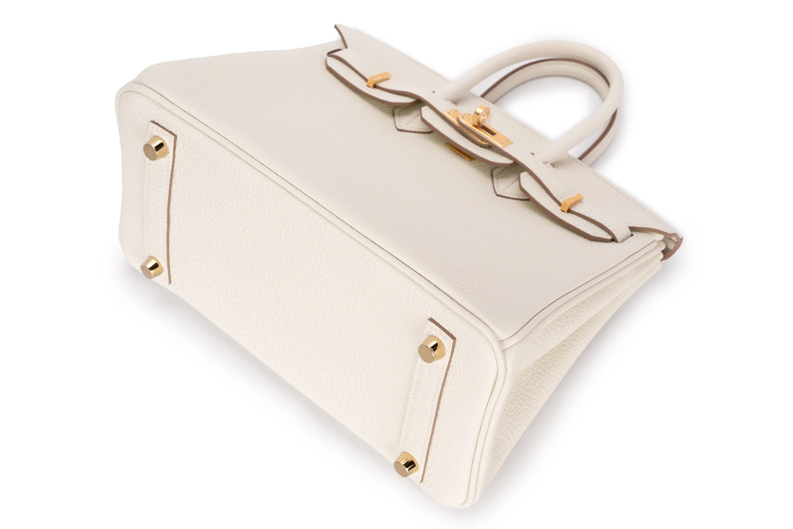 Hermès Birkin 25 Retourne Togo Mushroom GHW - Image 8