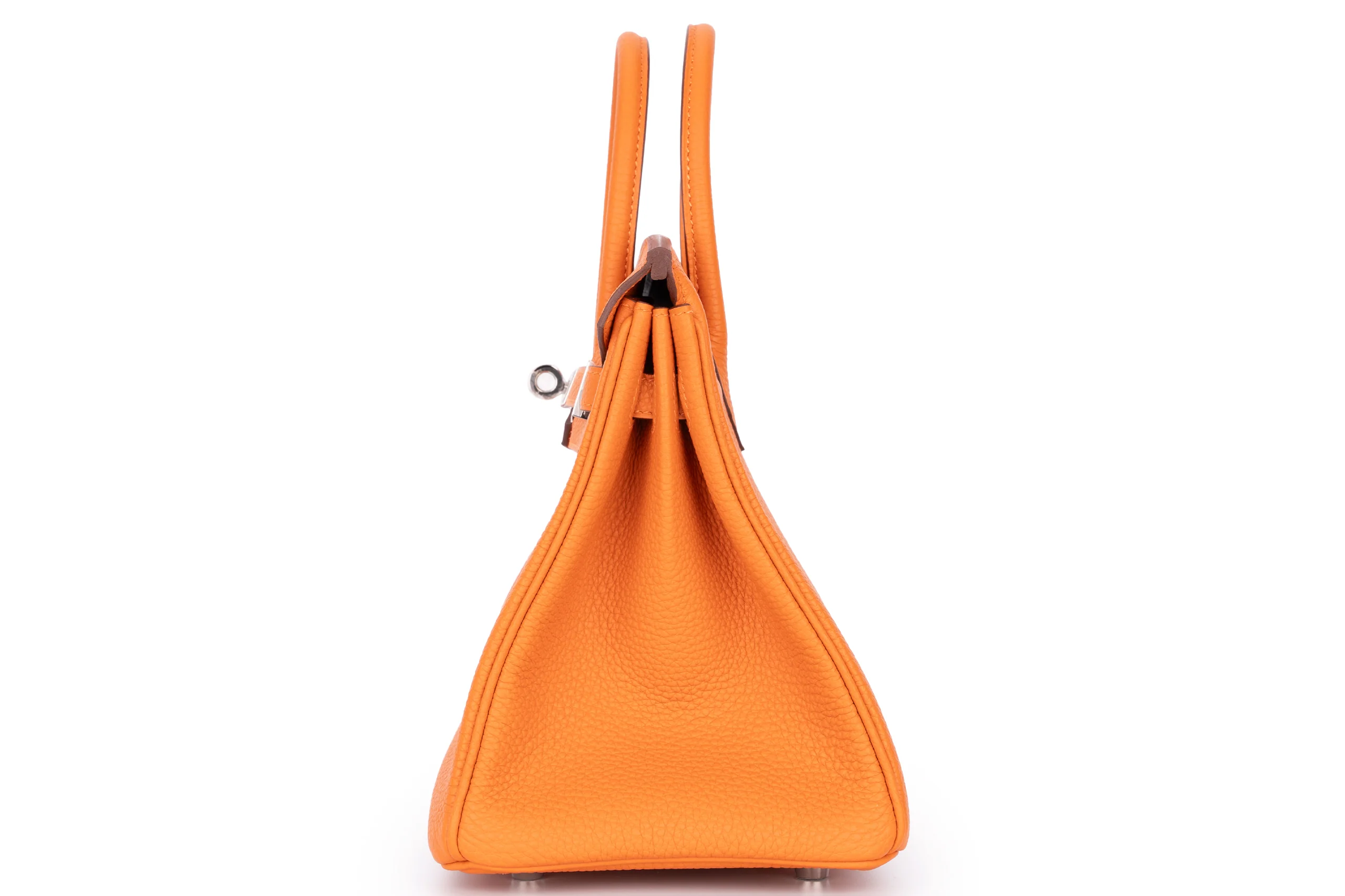 Hermès Birkin 25 Retourne Togo Orange PHW - Image 3