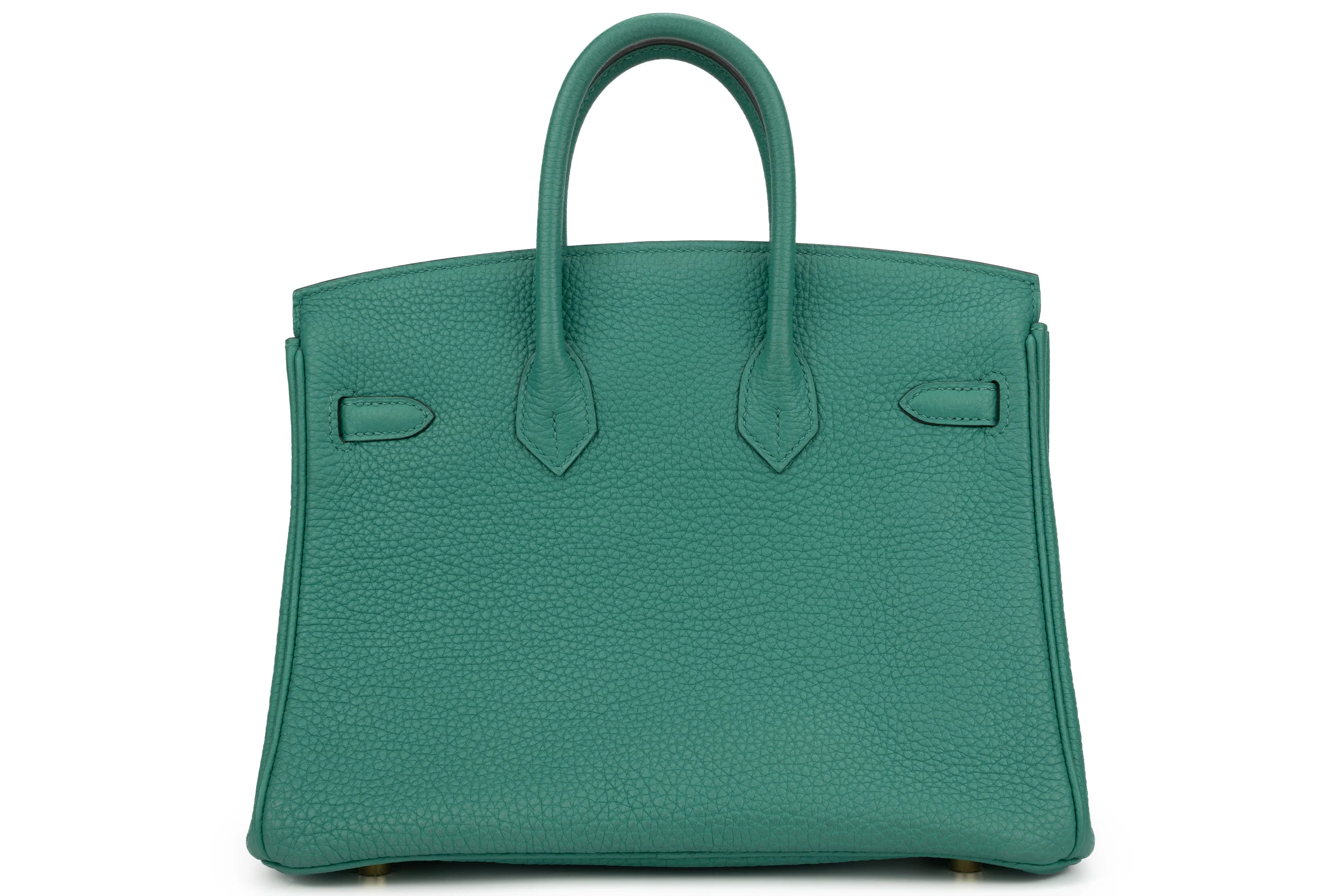 Hermès Birkin 25 Retourne Togo Vert Verone GHW - Image 5