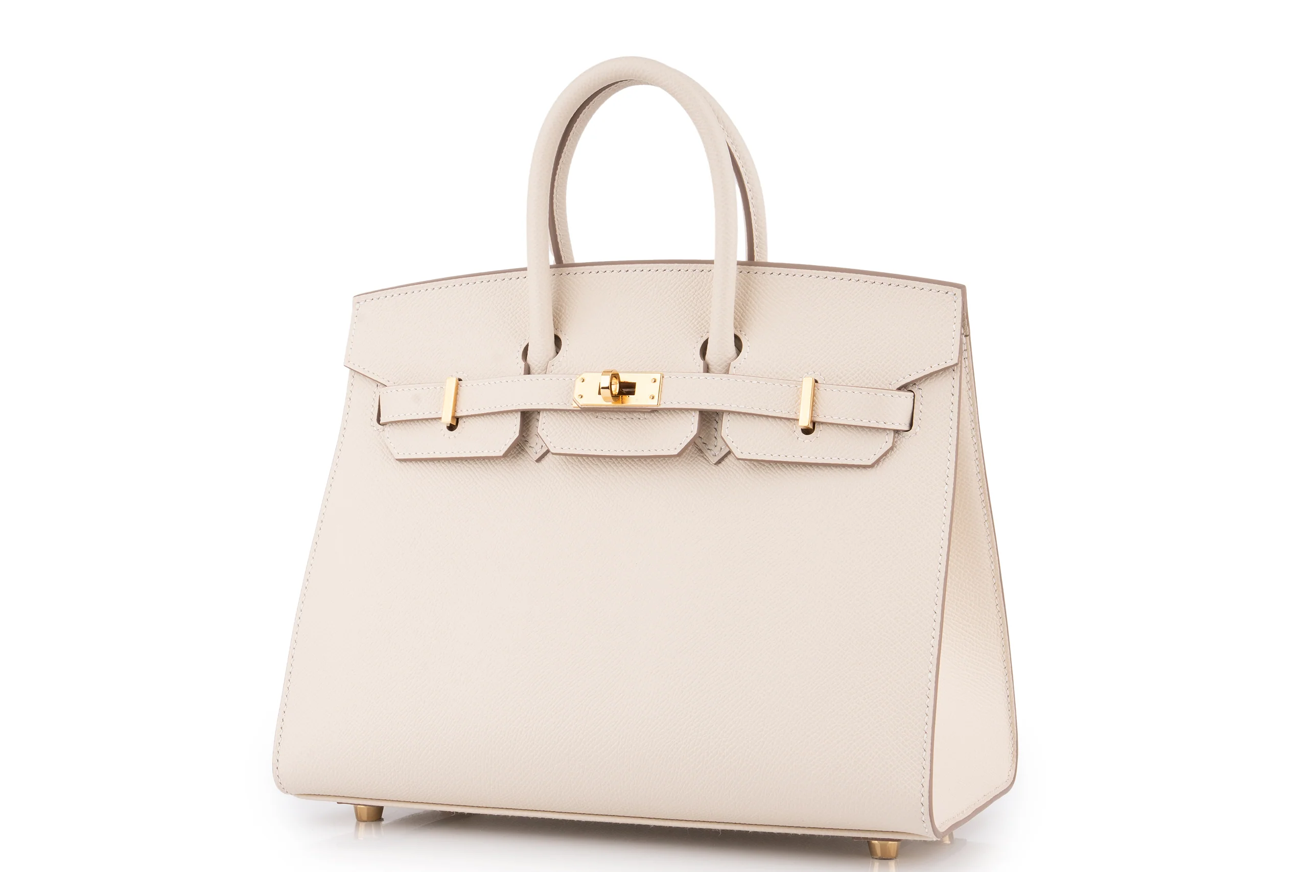 Hermès Birkin 25	Sellier	Epsom	Craie 	GHW - Image 2