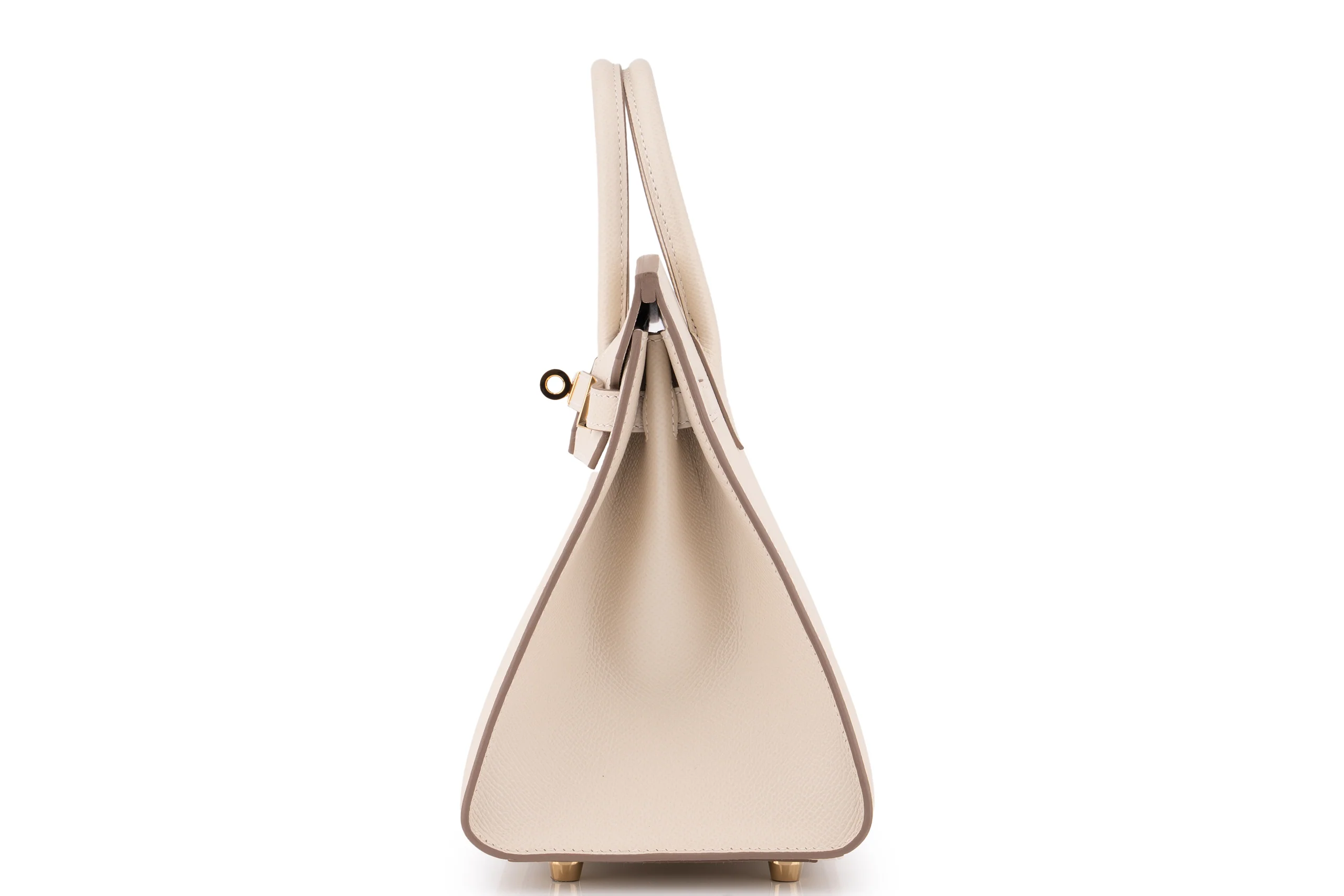 Hermès Birkin 25	Sellier	Epsom	Craie 	GHW - Image 3