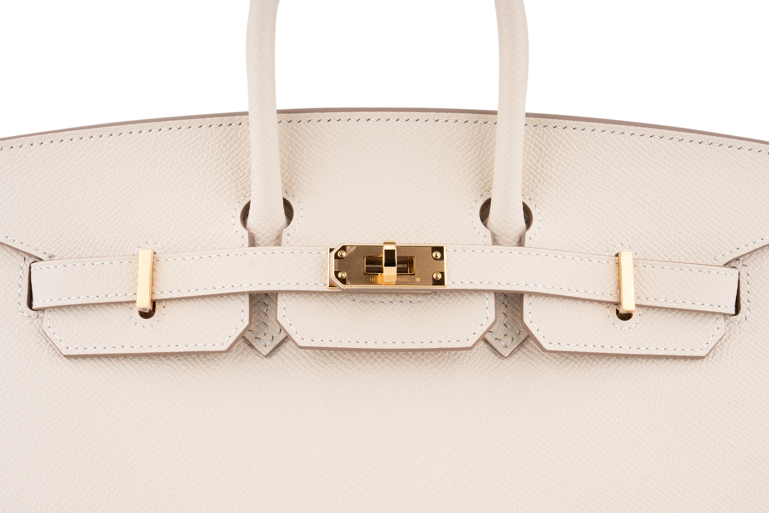 Hermès Birkin 25	Sellier	Epsom	Craie 	GHW - Image 7