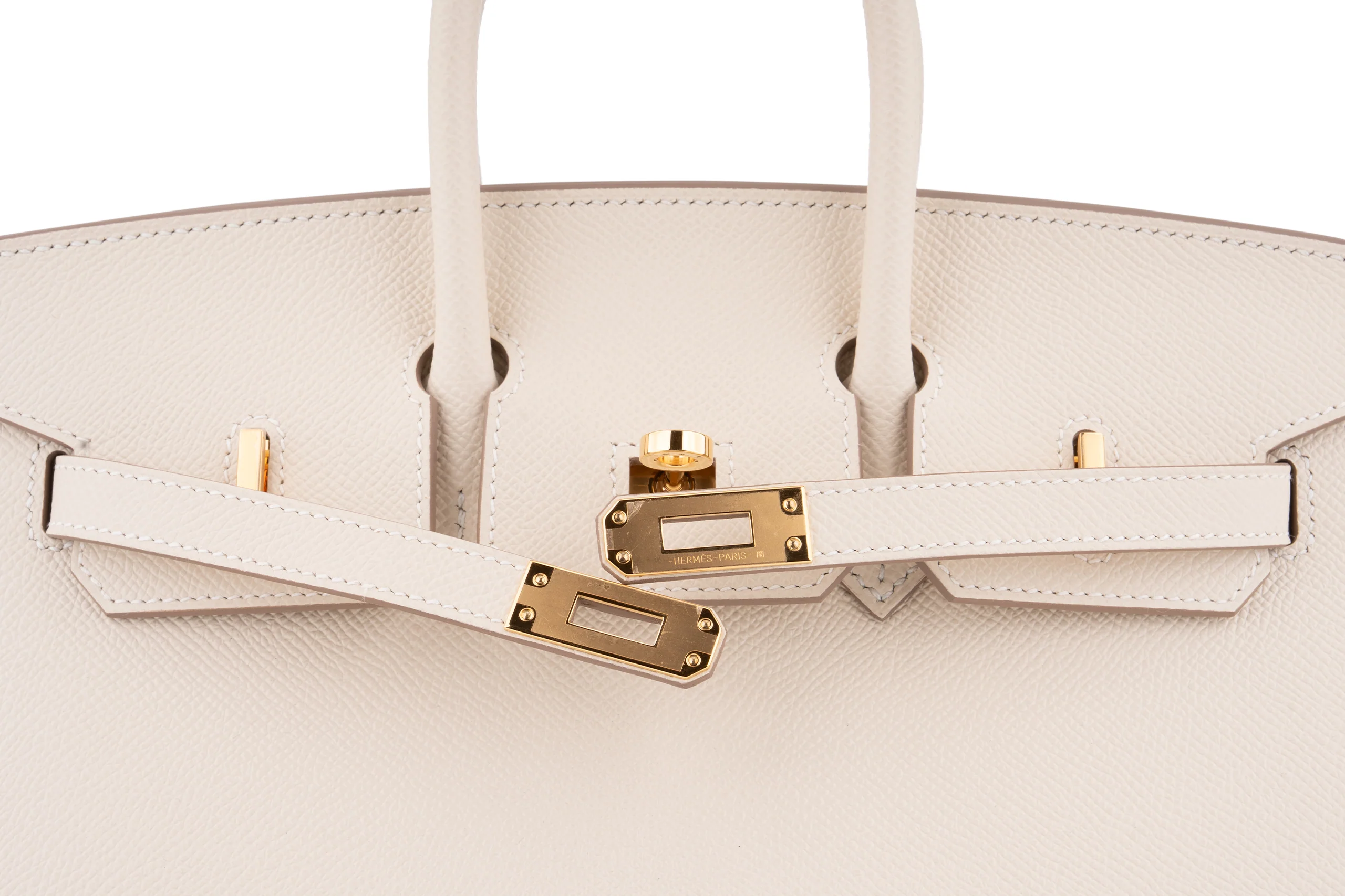 Hermès Birkin 25	Sellier	Epsom	Craie 	GHW - Image 8