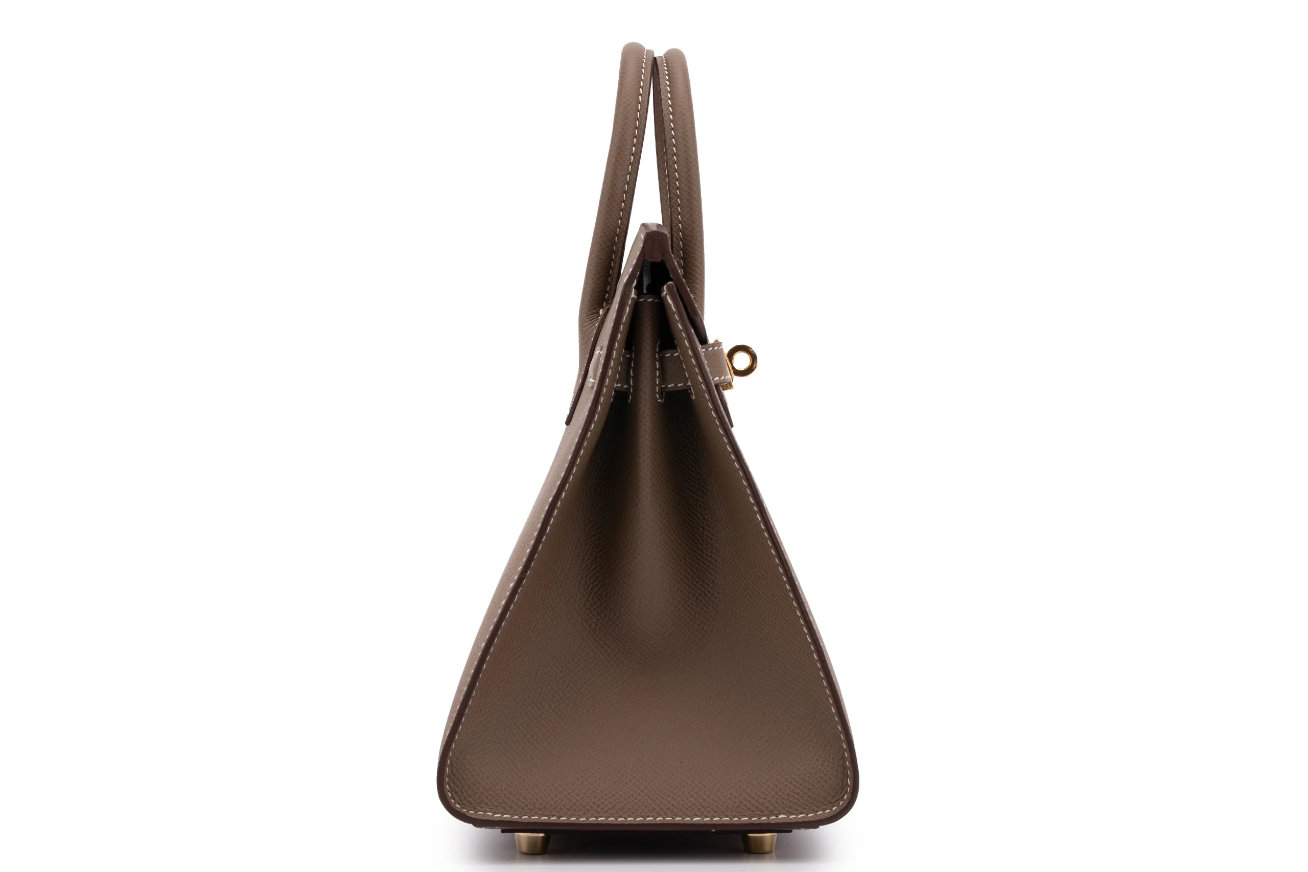 Hermès Birkin 25	Sellier	Epsom 	Etoupe	GHW - Image 5