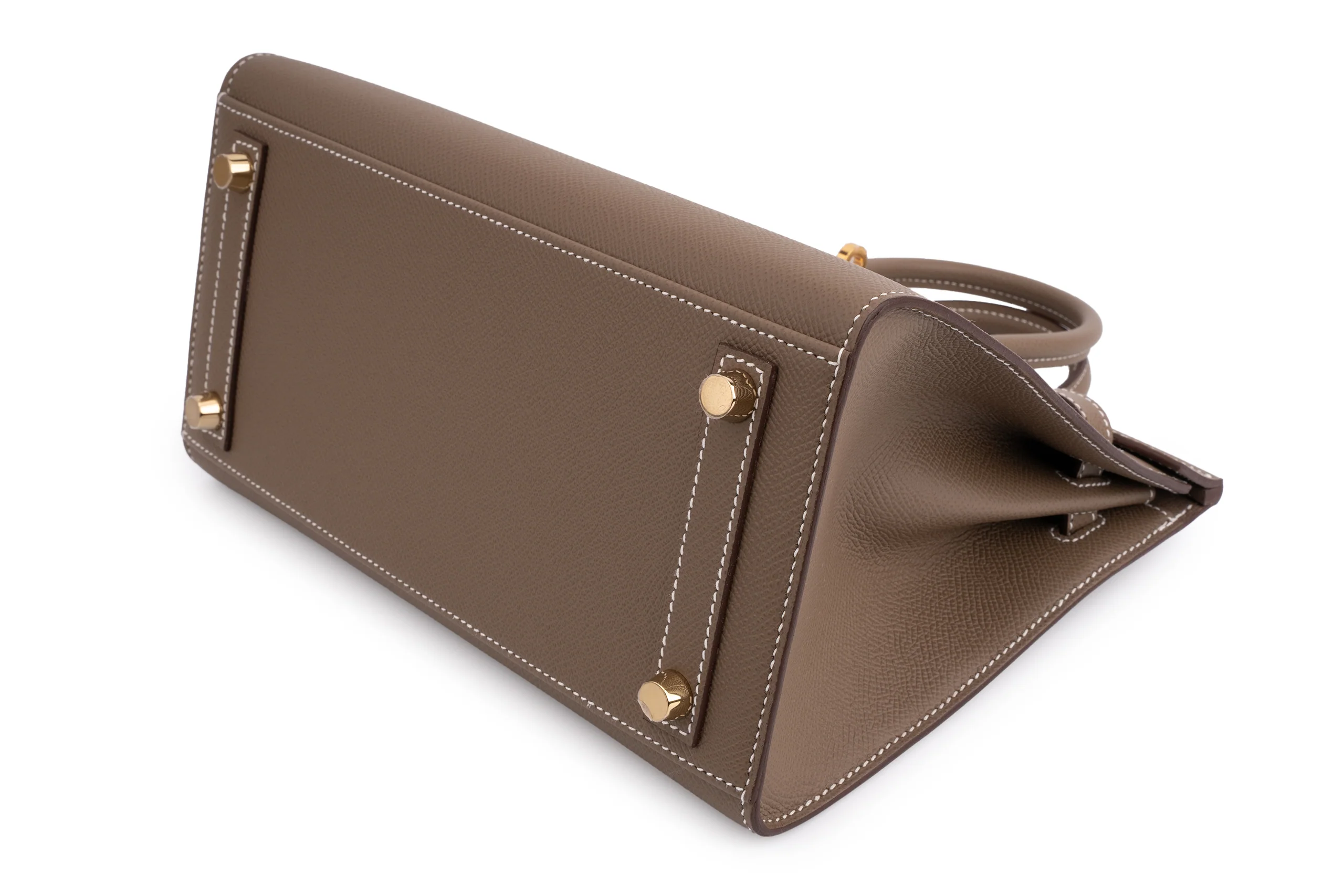 Hermès Birkin 25	Sellier	Epsom 	Etoupe	GHW - Image 8