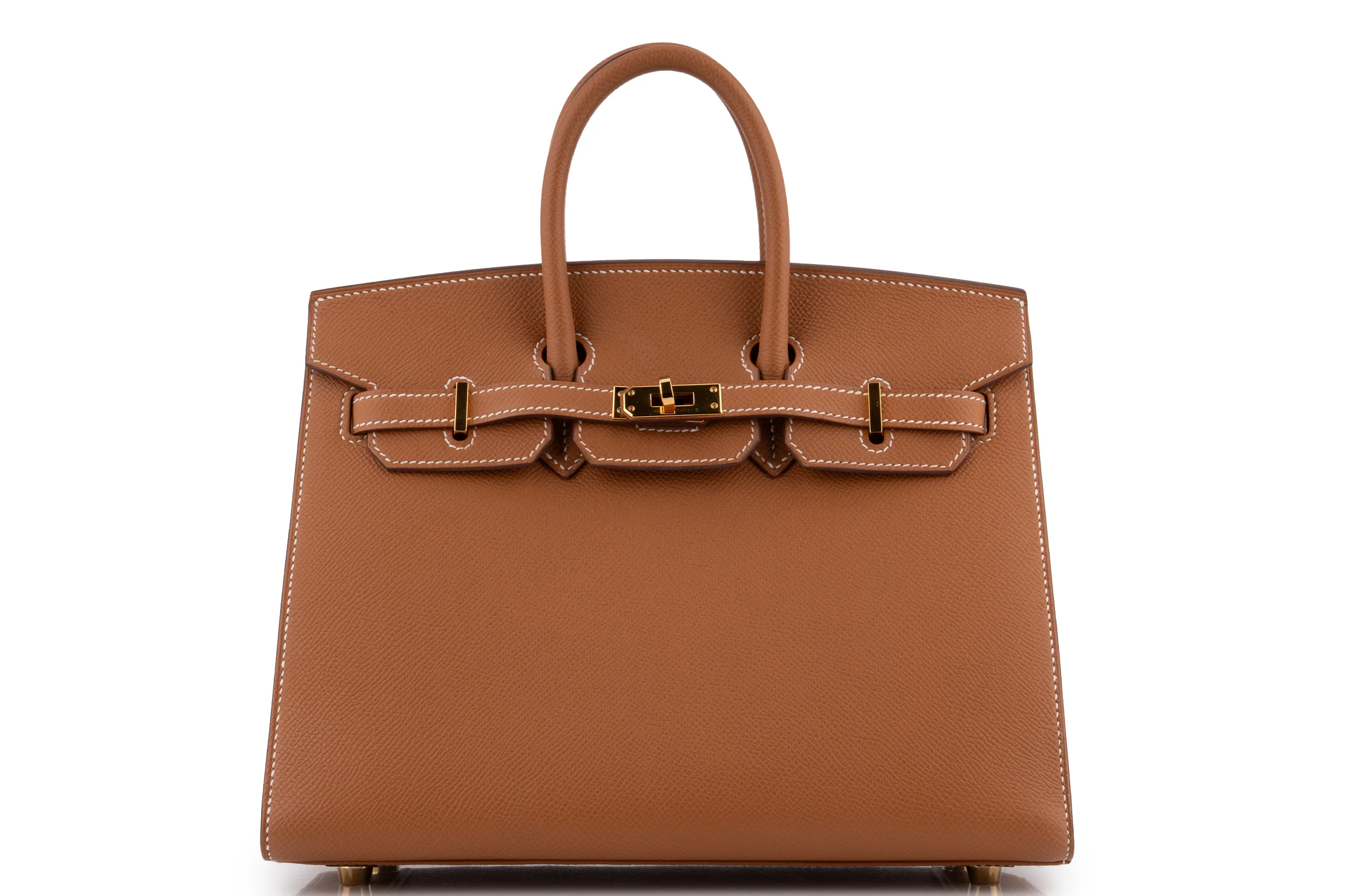 Hermès Birkin 25 	Sellier	Epsom  	Gold 	GHW