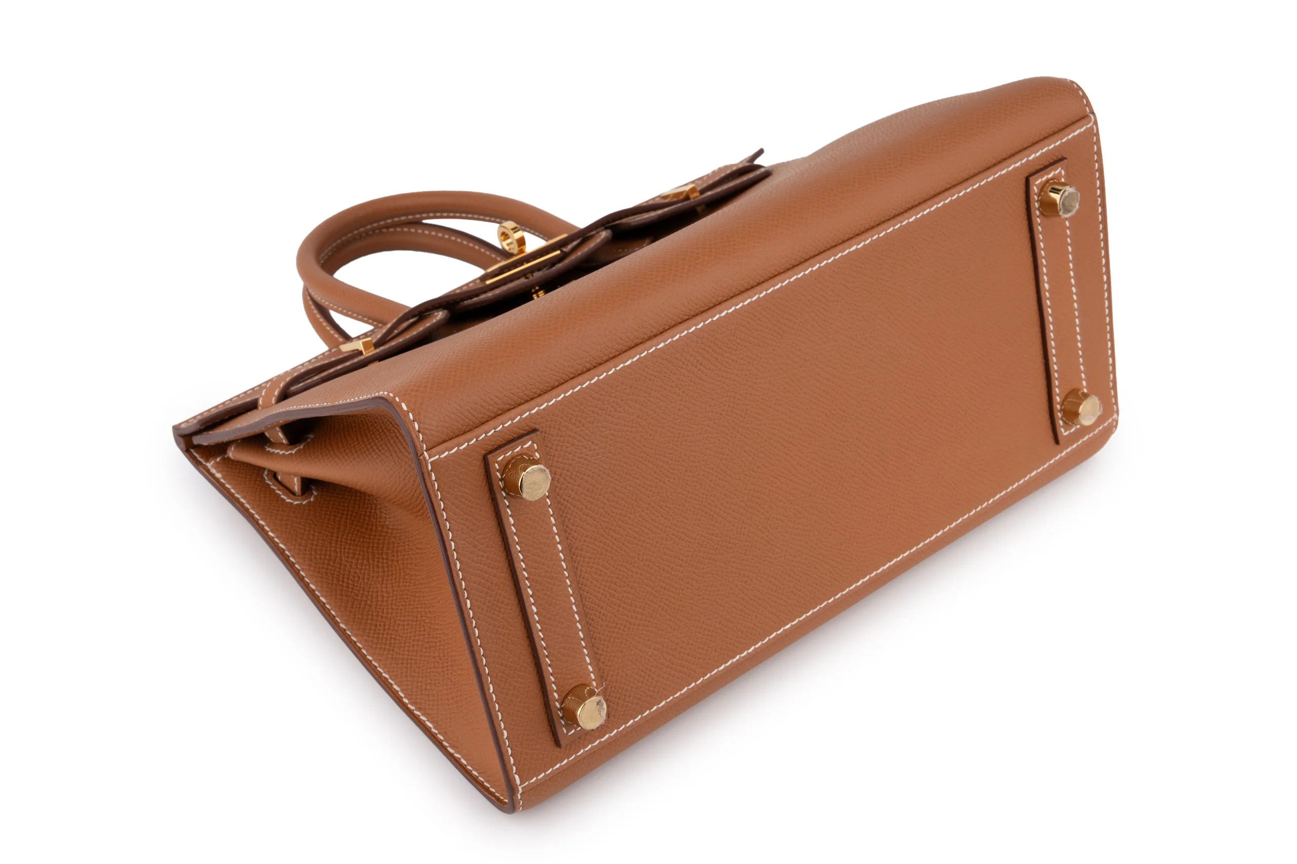 Hermès Birkin 25 	Sellier	Epsom  	Gold 	GHW - Image 10