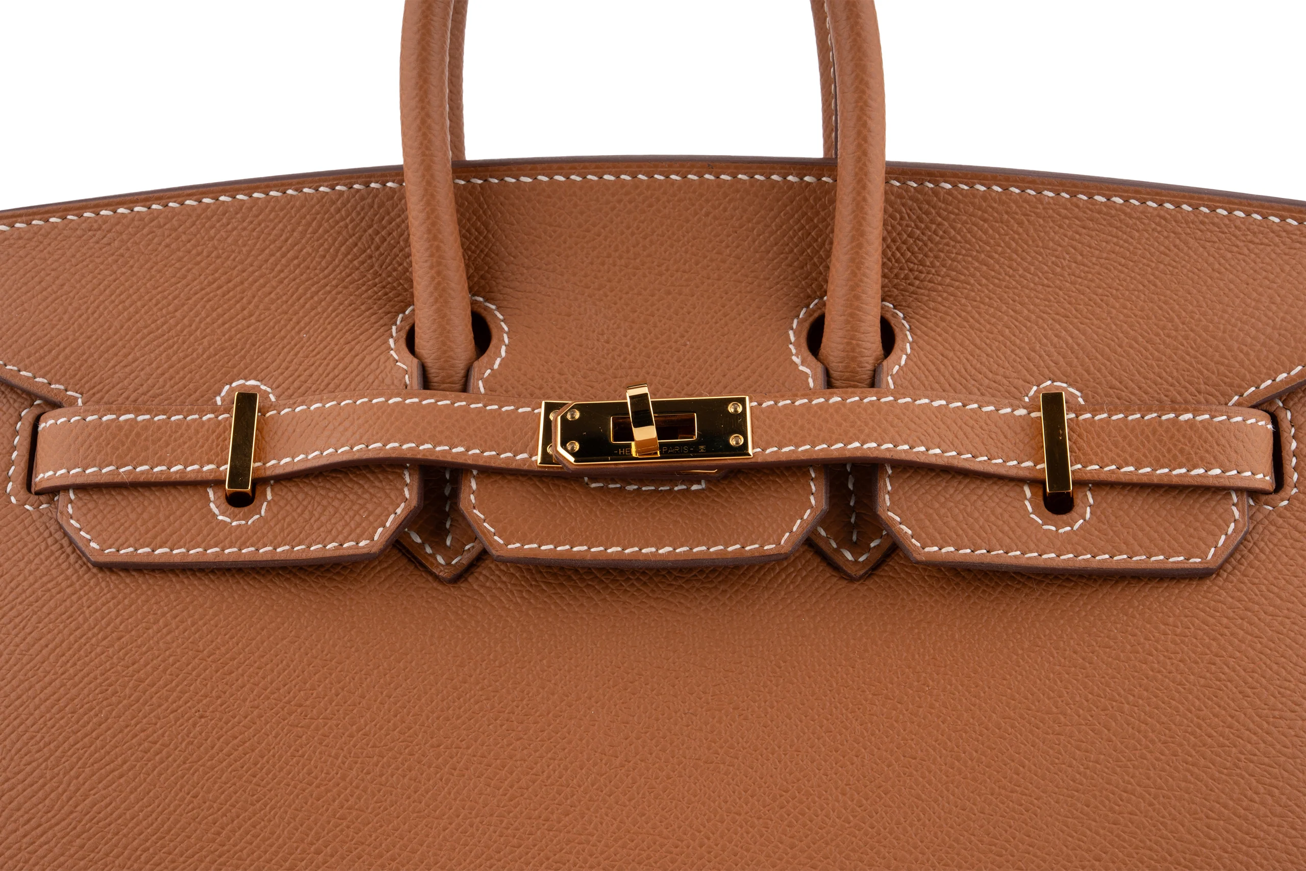 Hermès Birkin 25 	Sellier	Epsom  	Gold 	GHW - Image 7
