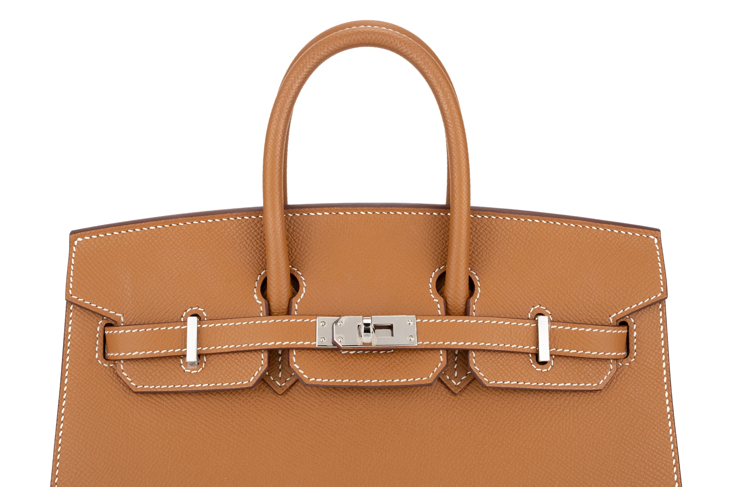 Hermès Birkin 25 Sellier Epsom Gold PHW - Image 7