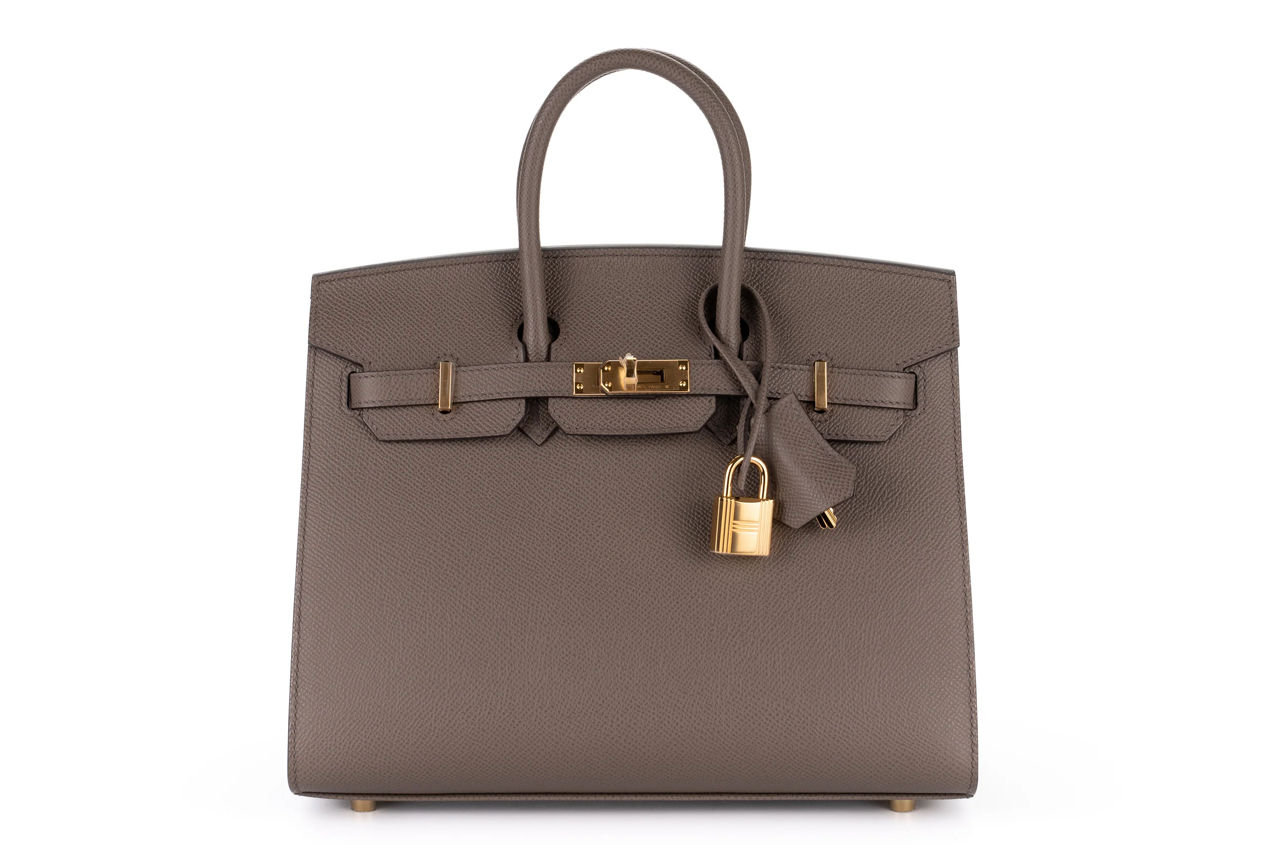 Hermès Birkin 25	Sellier	Epsom	Gris Etain	GHW