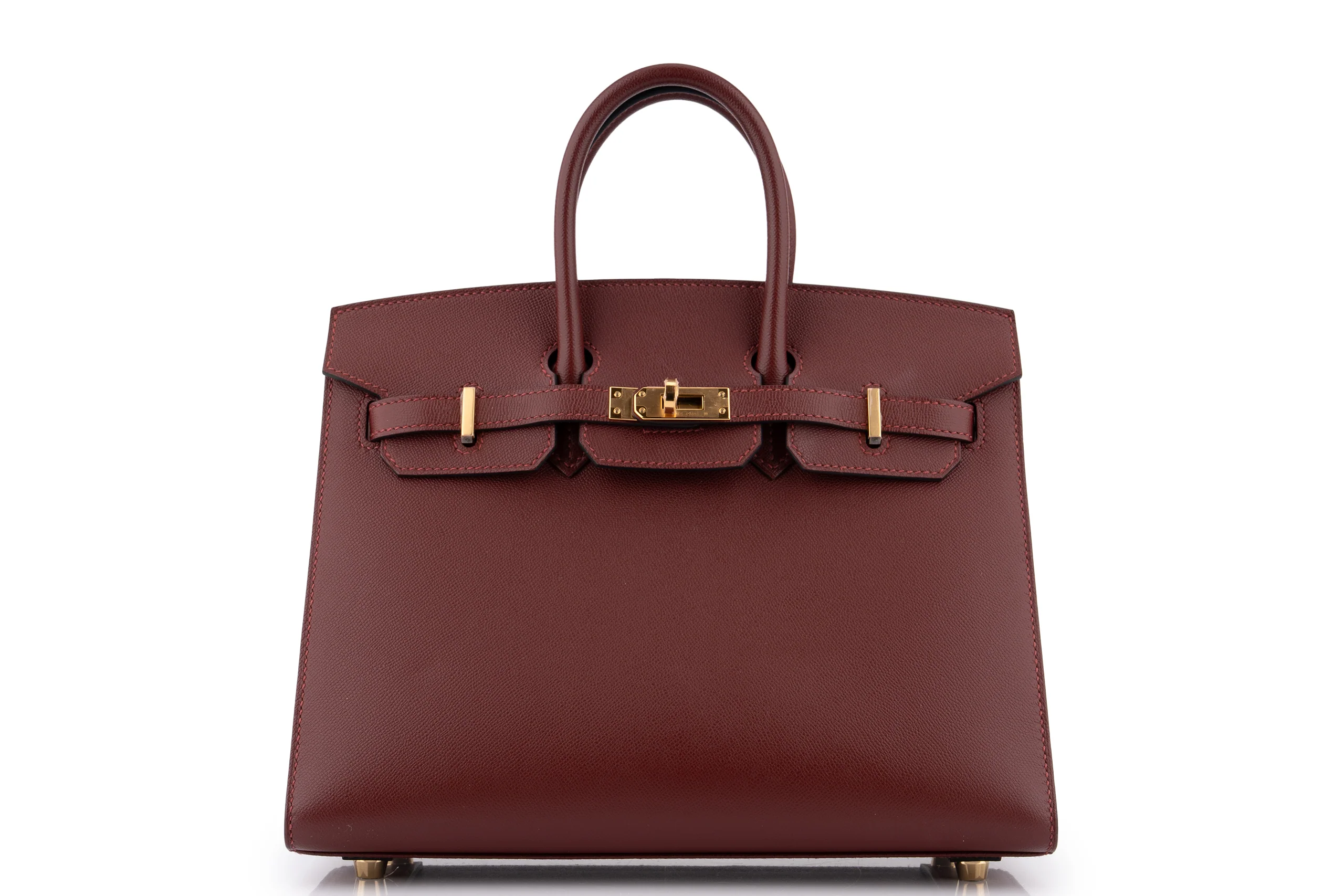 Hermès Birkin 25	Sellier	Epsom	Rouge H	GHW