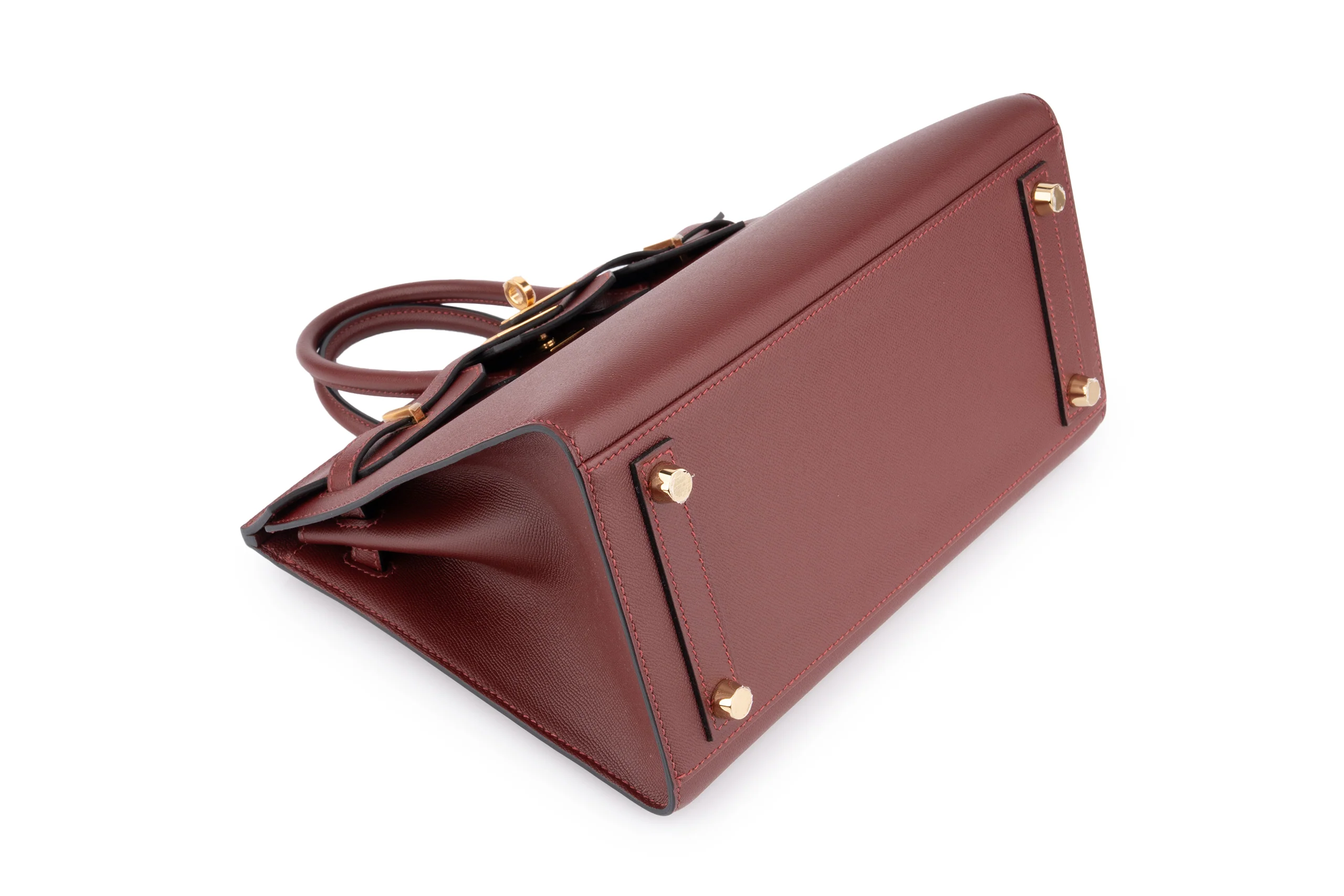 Hermès Birkin 25	Sellier	Epsom	Rouge H	GHW - Image 11