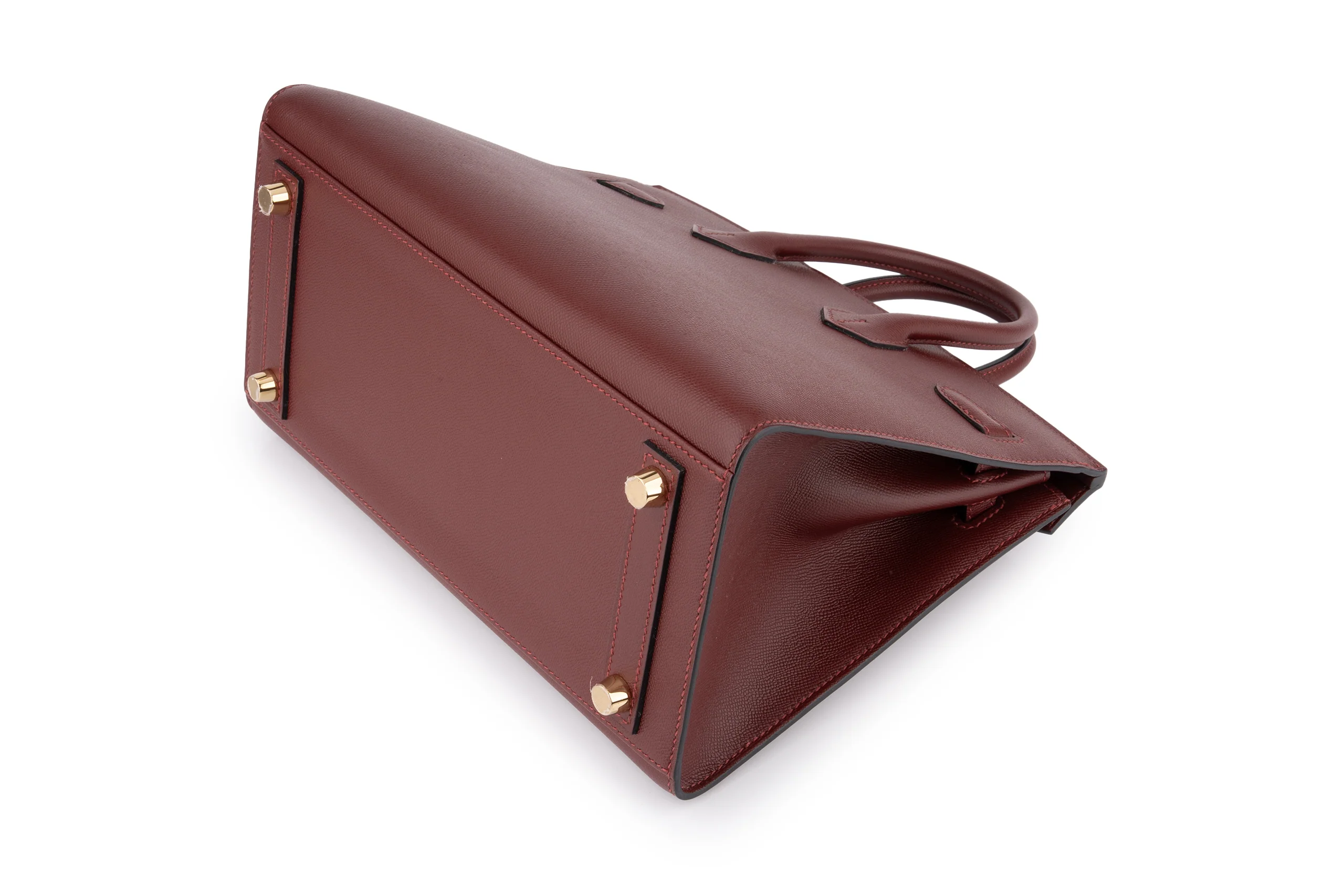 Hermès Birkin 25	Sellier	Epsom	Rouge H	GHW - Image 12
