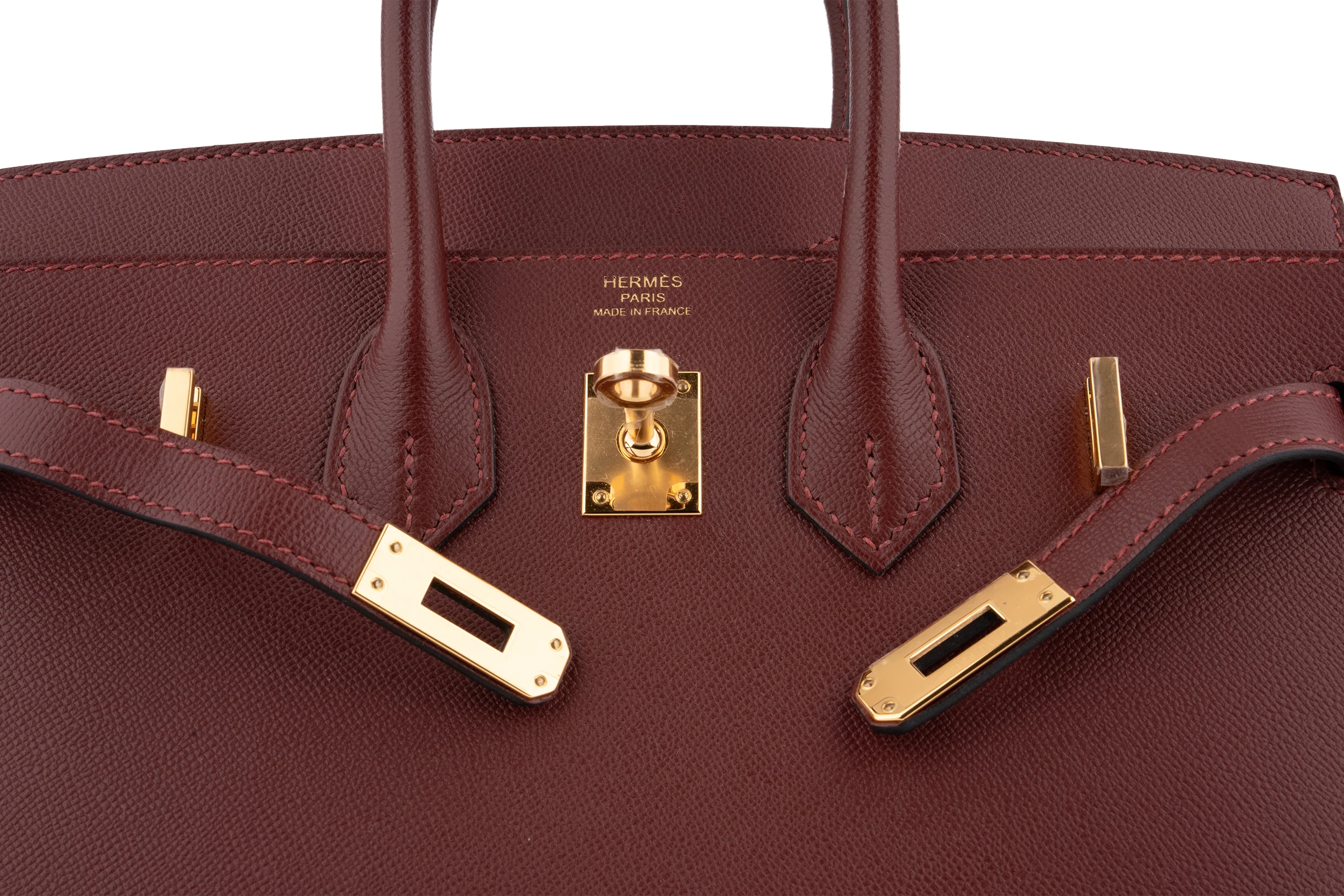 Hermès Birkin 25	Sellier	Epsom	Rouge H	GHW - Image 8