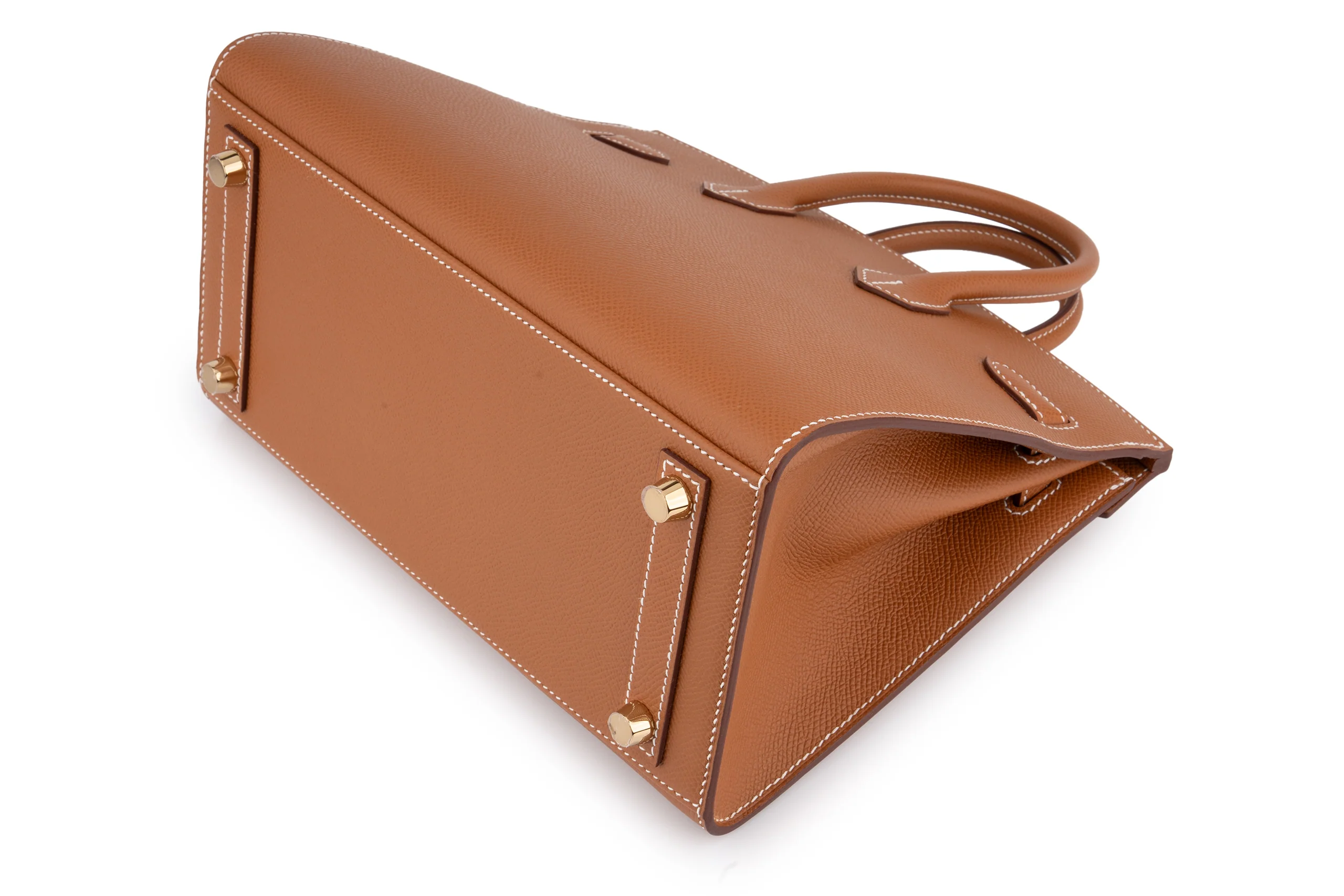 Hermès Birkin 25 Sellier Gold GHW - Image 10