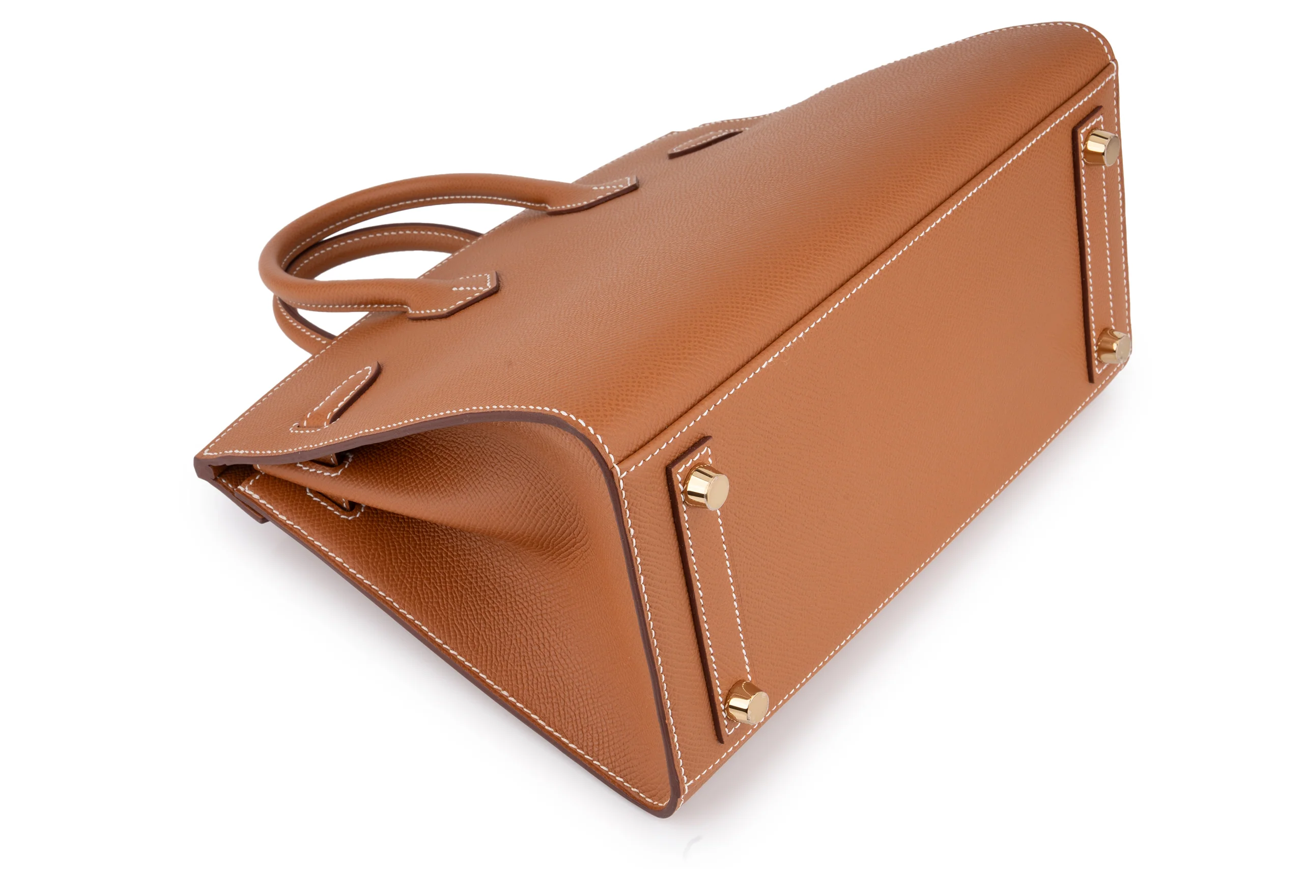Hermès Birkin 25 Sellier Gold GHW - Image 11