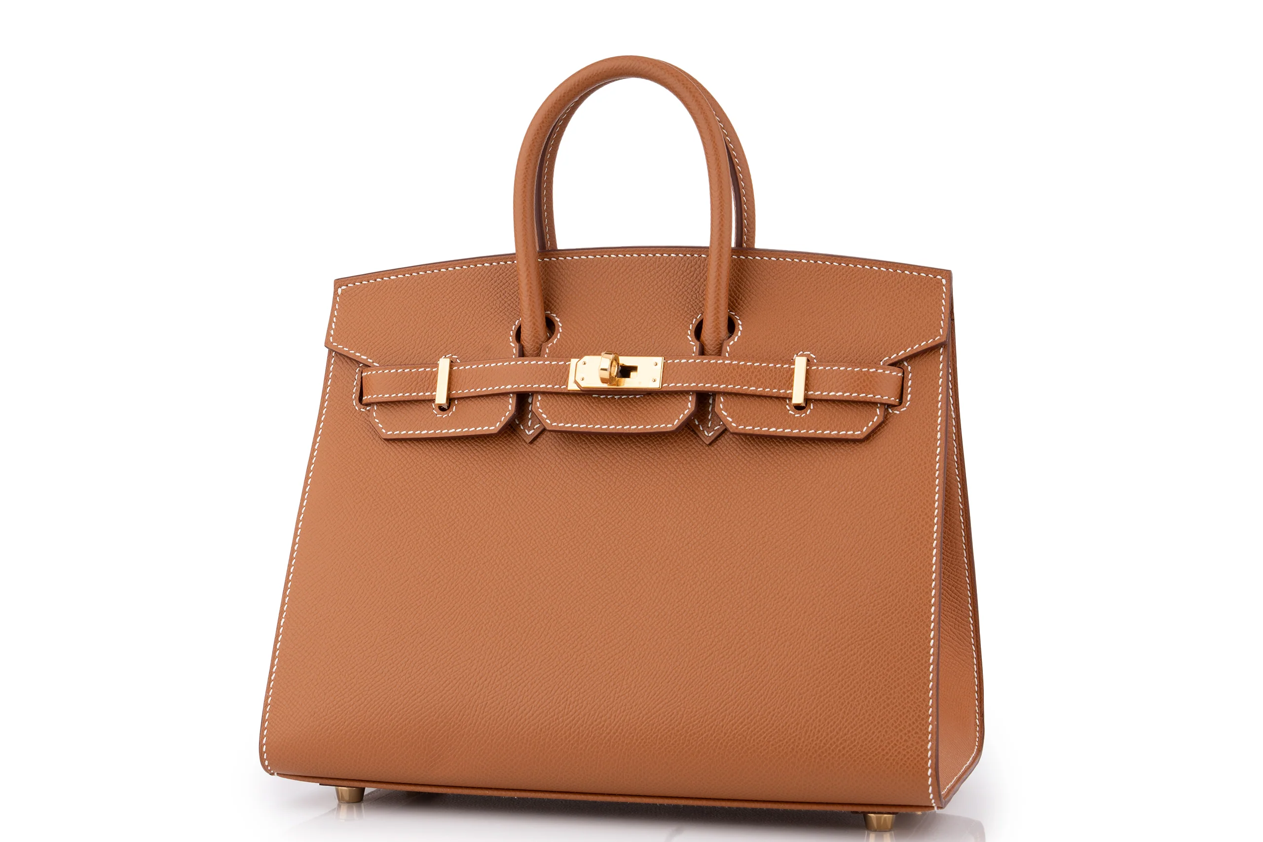 Hermès Birkin 25 Sellier Gold GHW - Image 2