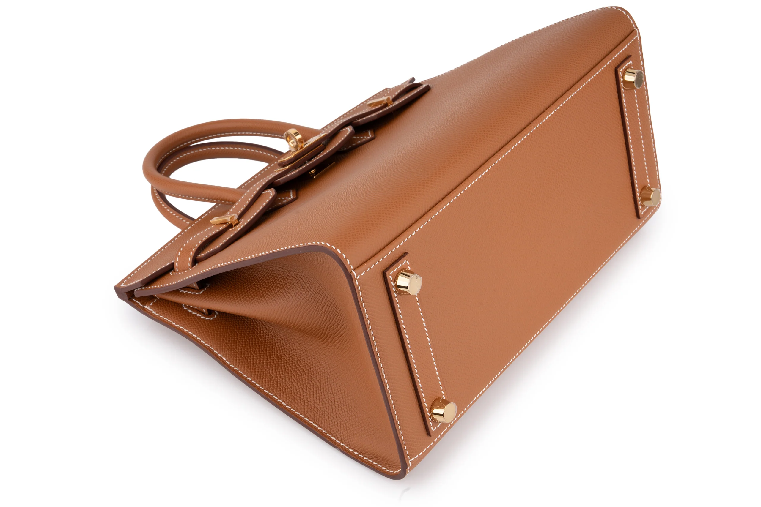 Hermès Birkin 25 Sellier Gold GHW - Image 9