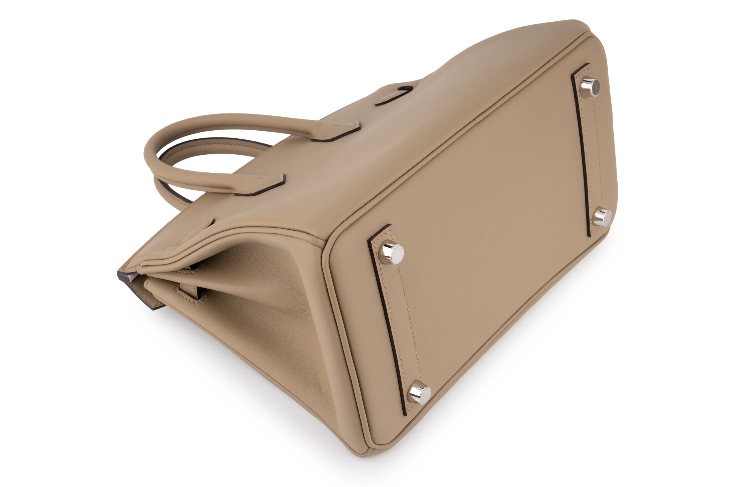 Hermès Birkin 25		Swift	Beige Marfa Verso Gris Pale	PHW - Image 11