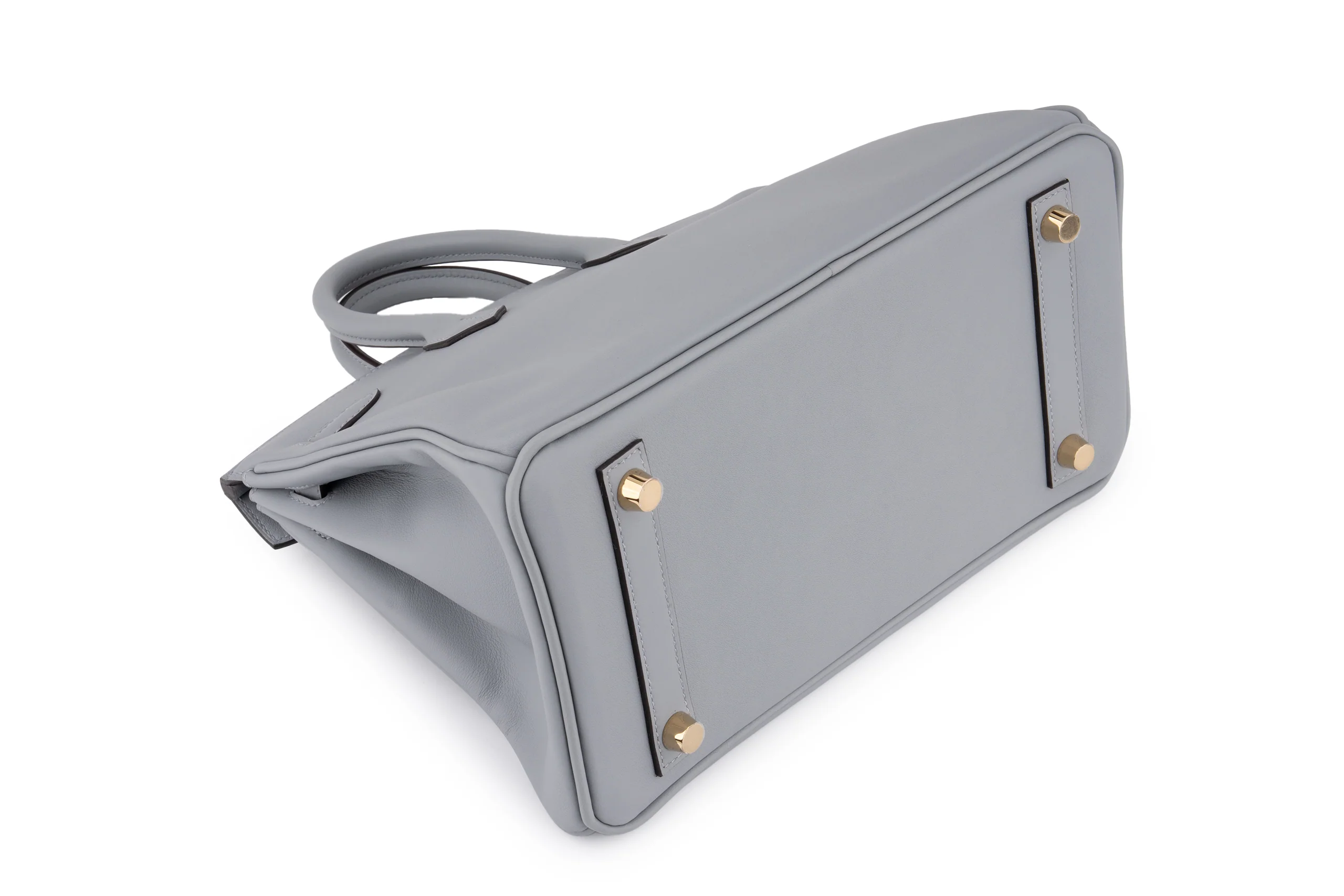 Hermès Birkin 25 Swift Gris Pantin PBHW - Image 11
