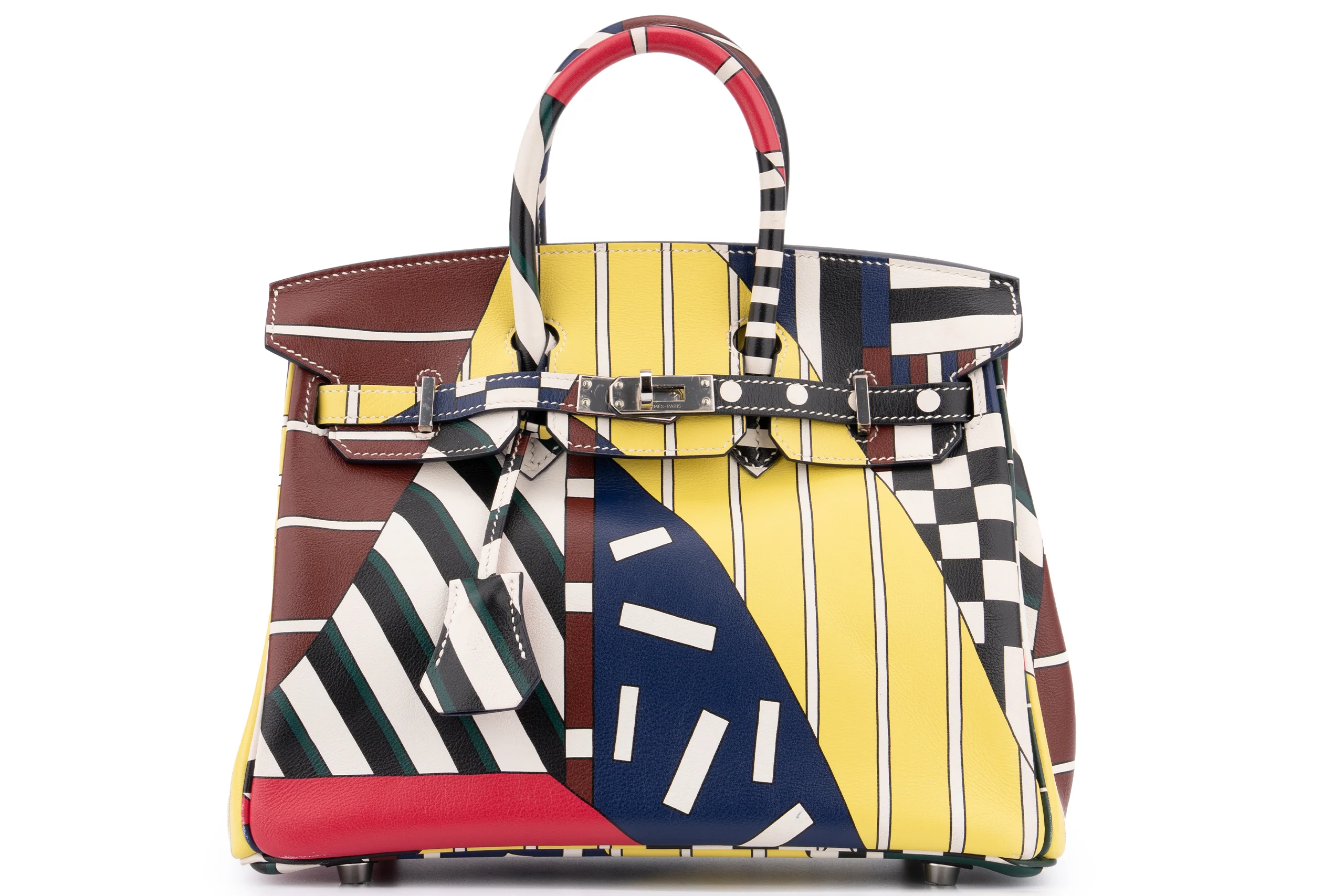 Hermès Birkin 25 Swift One Two Three And Away We Go	PHW
