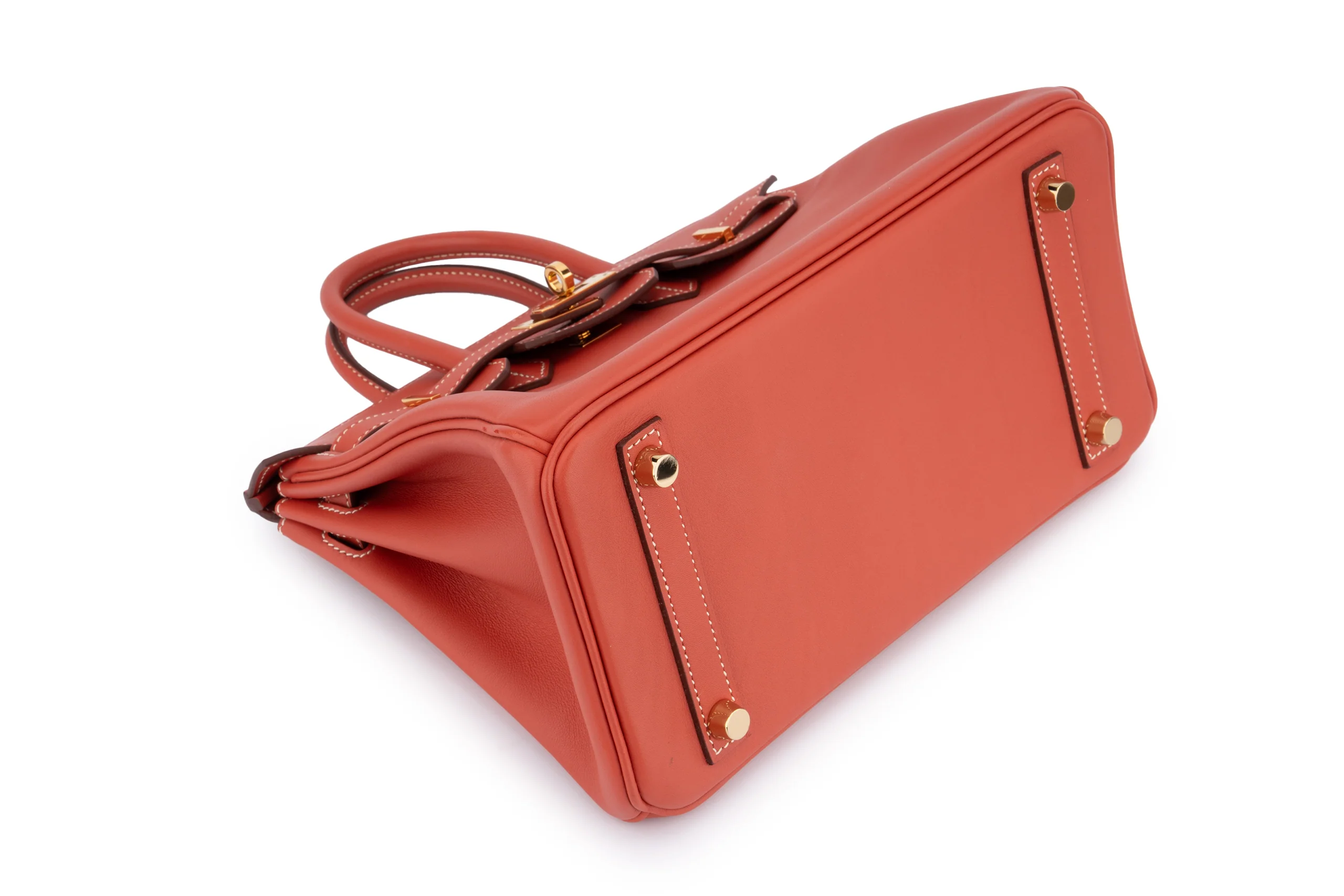 Hermès Birkin 25 Swift Sanguine	GHW - Image 11