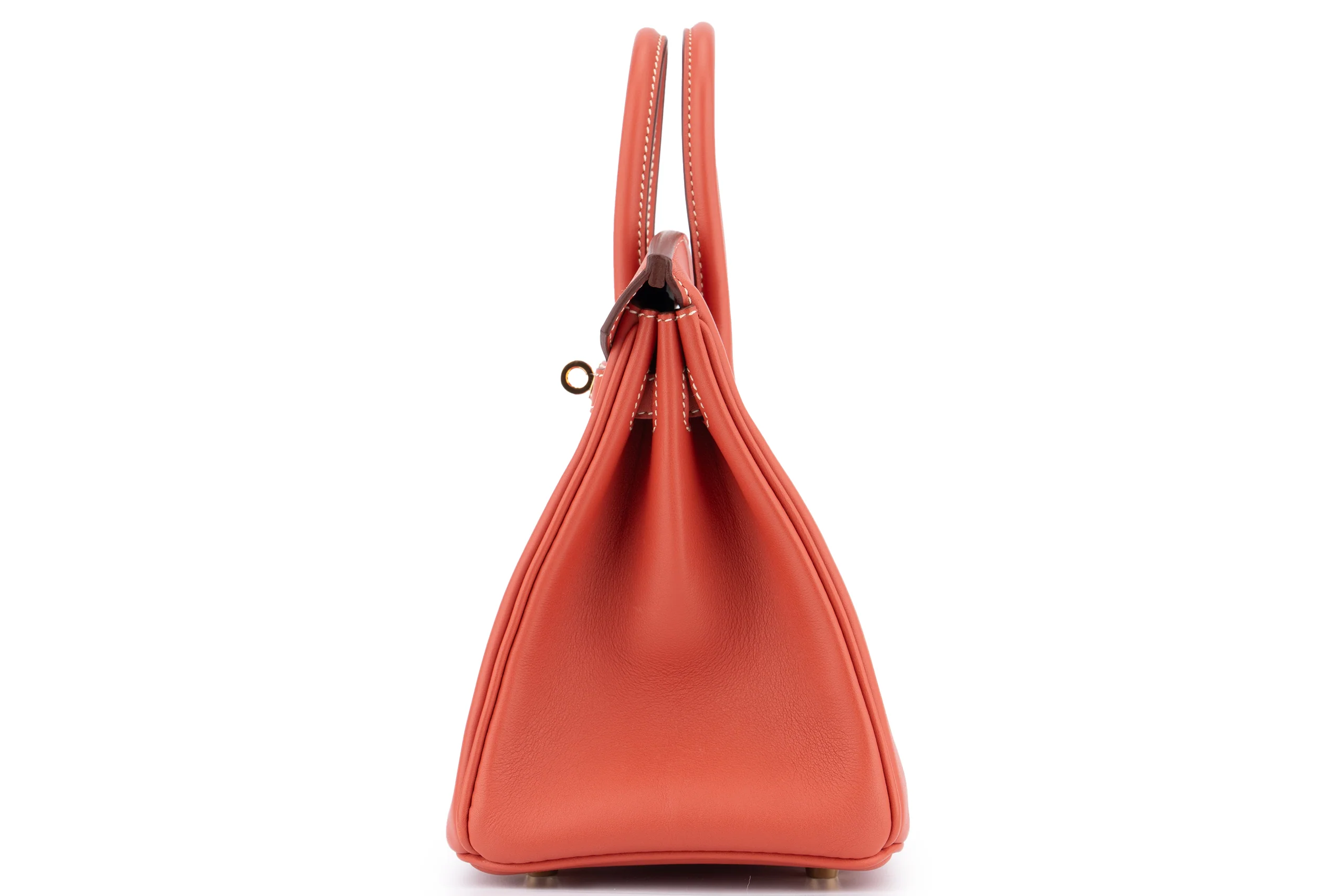 Hermès Birkin 25 Swift Sanguine	GHW - Image 3