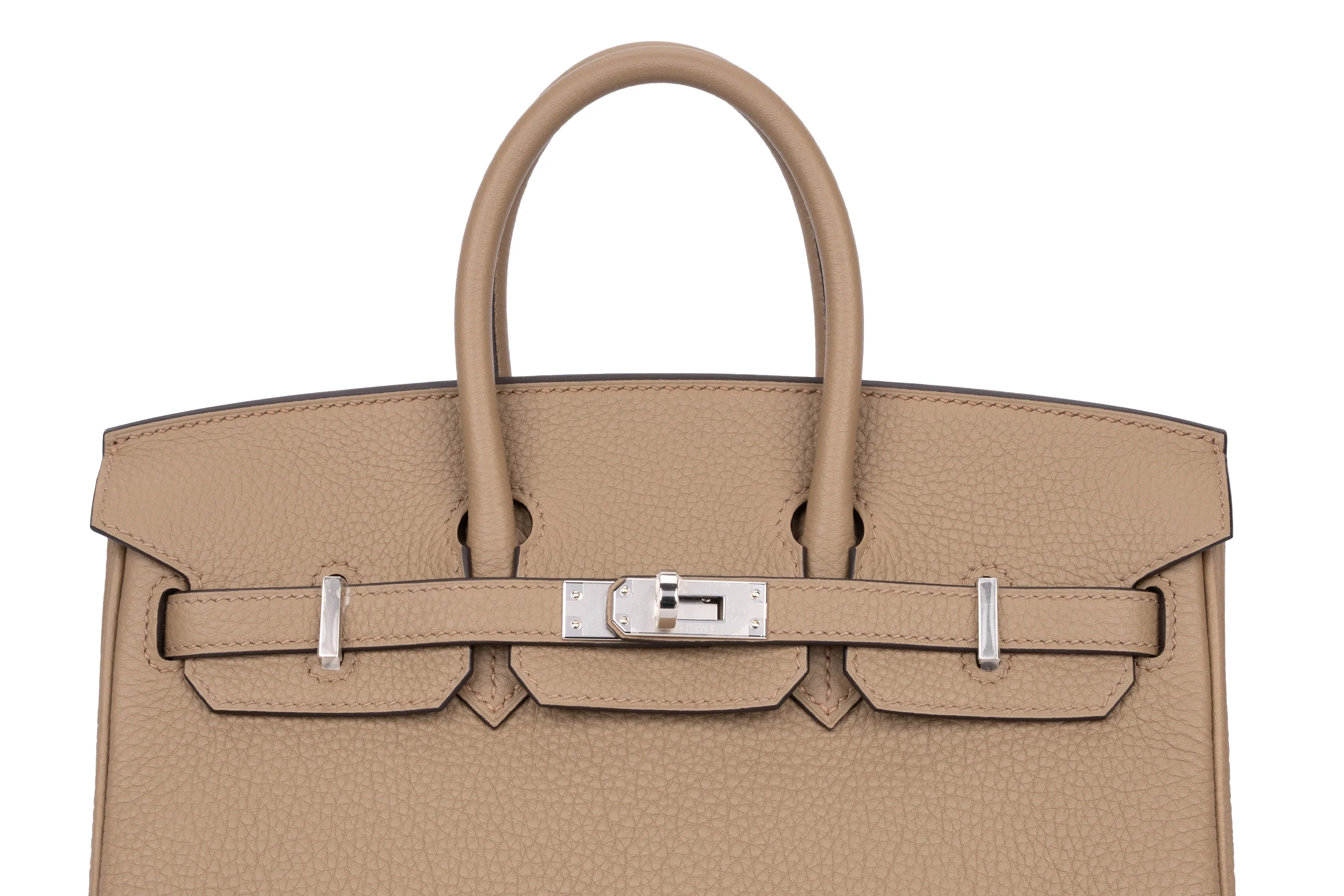Hermès Birkin 25 Togo Beige Marfa PHW - Image 7