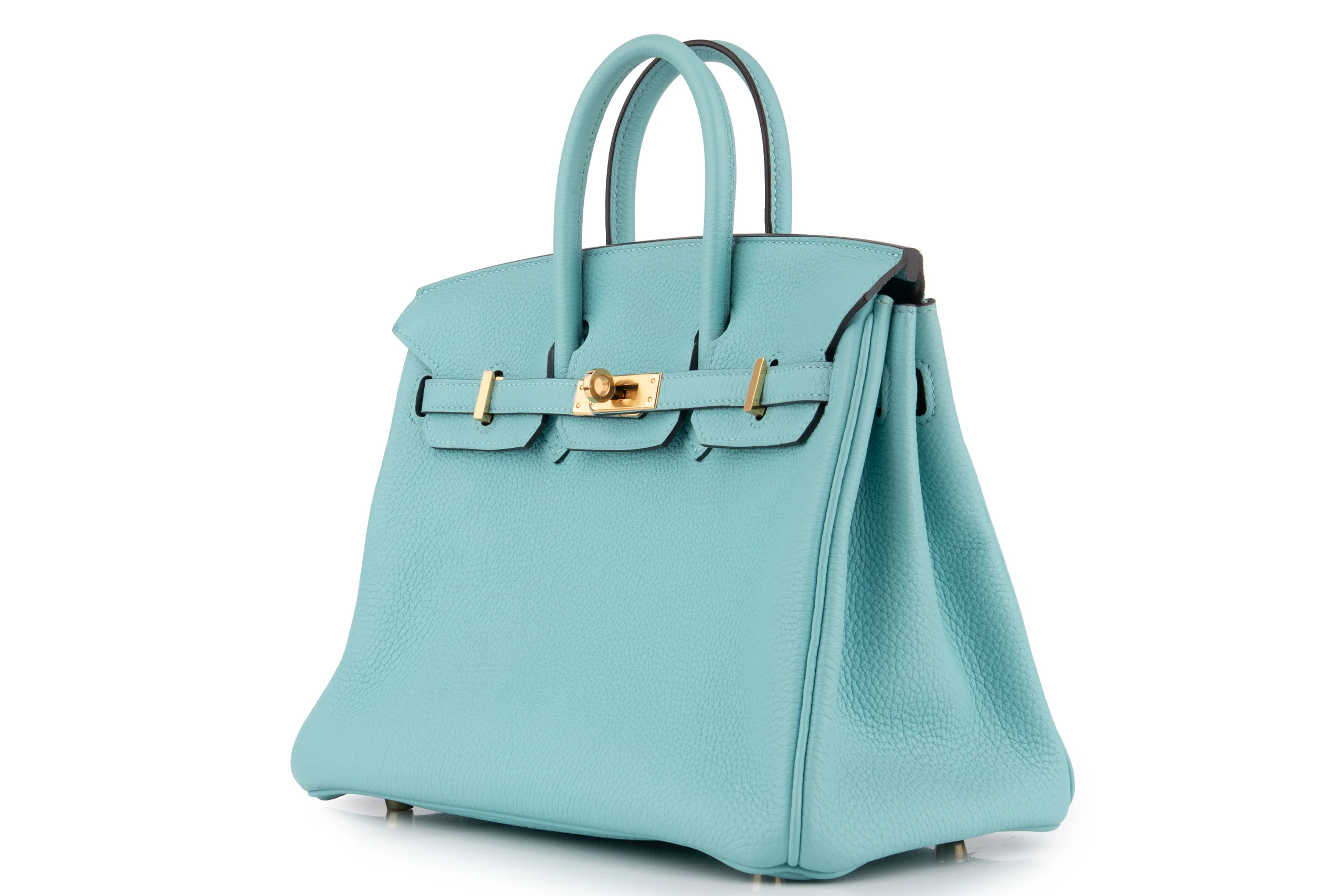 Hermès Birkin 25 Togo Bleu Atoll GHW - Image 2