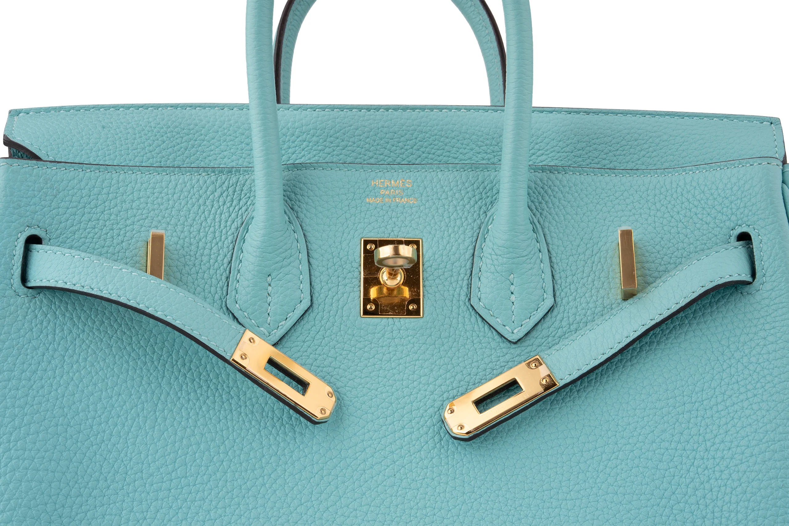 Hermès Birkin 25 Togo Bleu Atoll GHW - Image 8