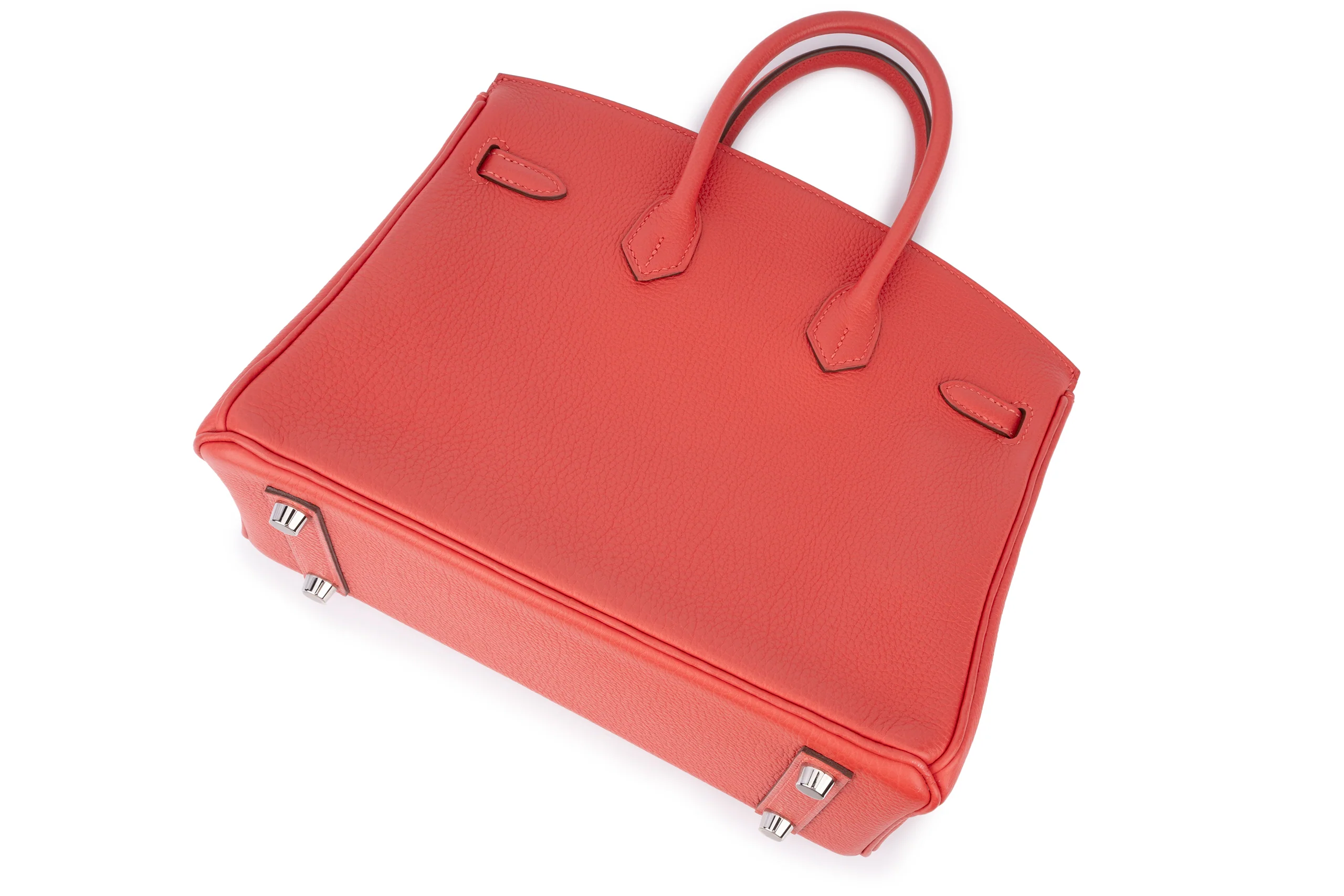 Hermès Birkin 25		Togo 	Rouge Pivoine 	PHW - Image 14
