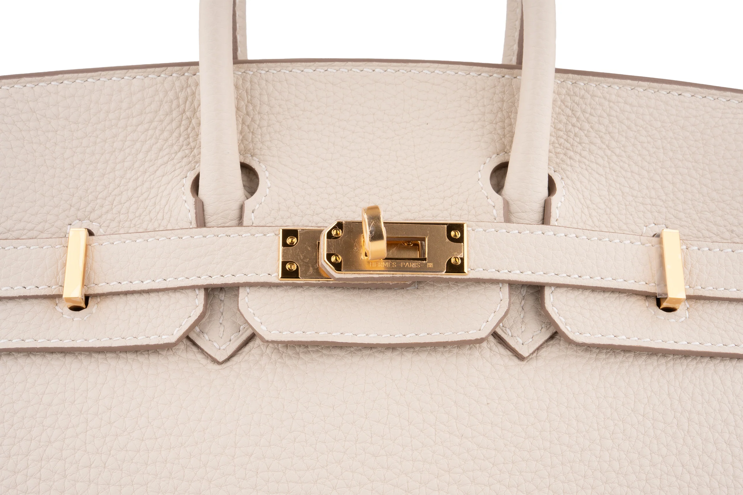 Hermès Birkin 25	Togo	Craie	GHW - Image 7