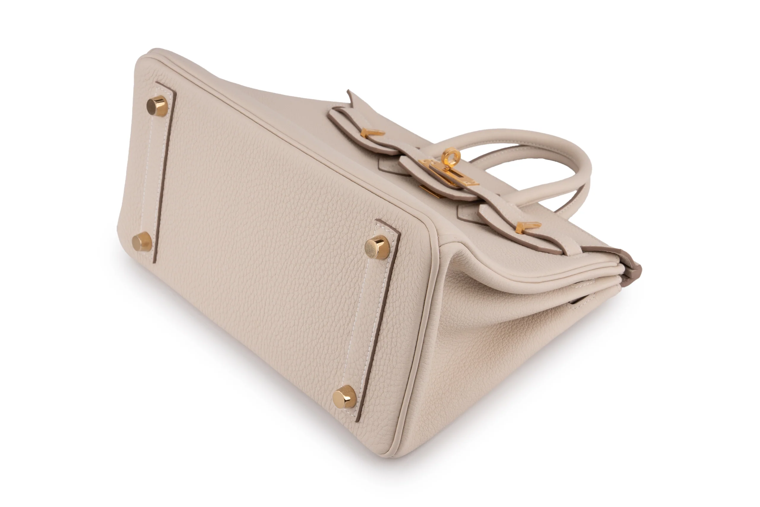 Hermès Birkin 25 Togo	Craie	GHW - Image 8