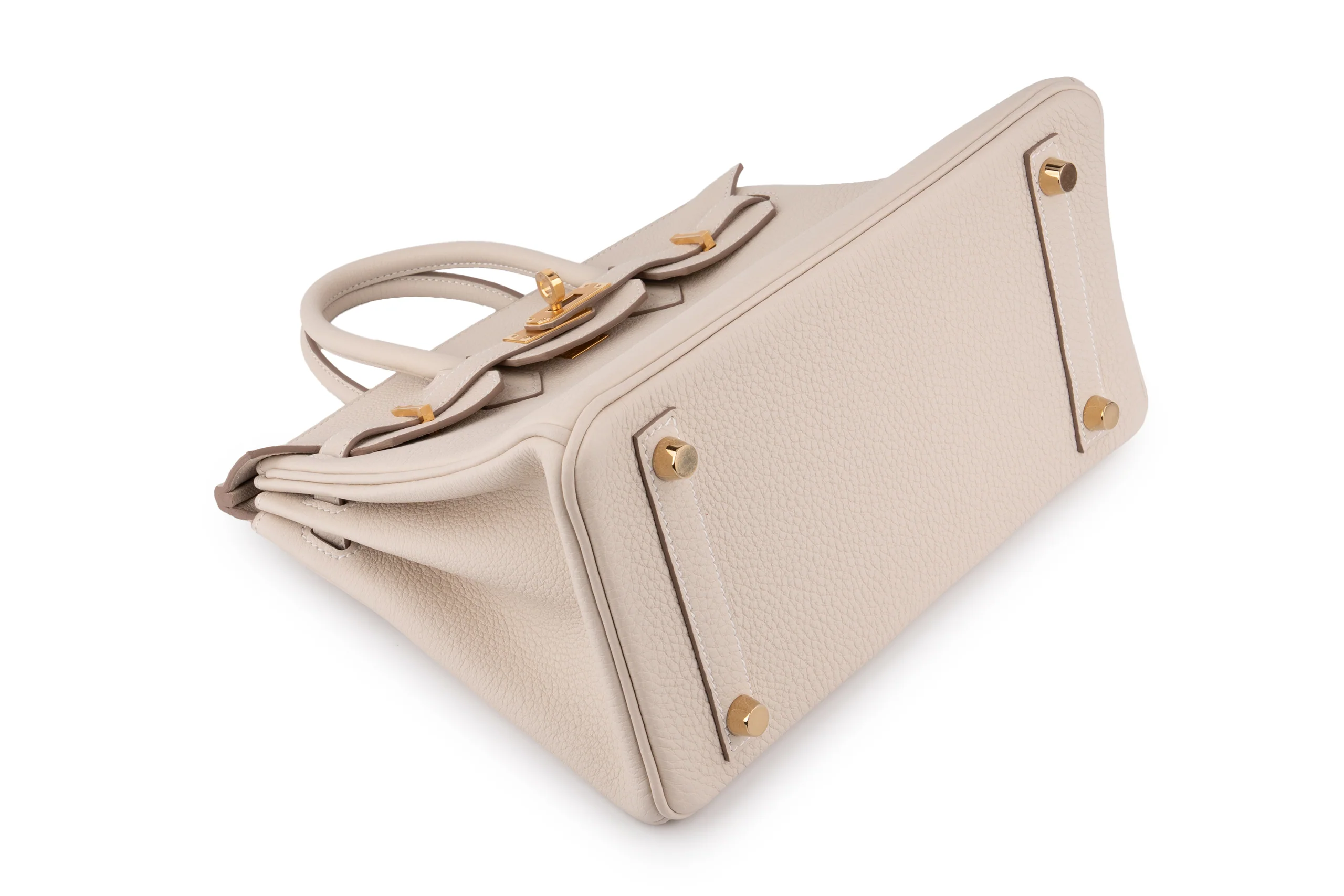 Hermès Birkin 25 Togo	Craie	GHW - Image 9