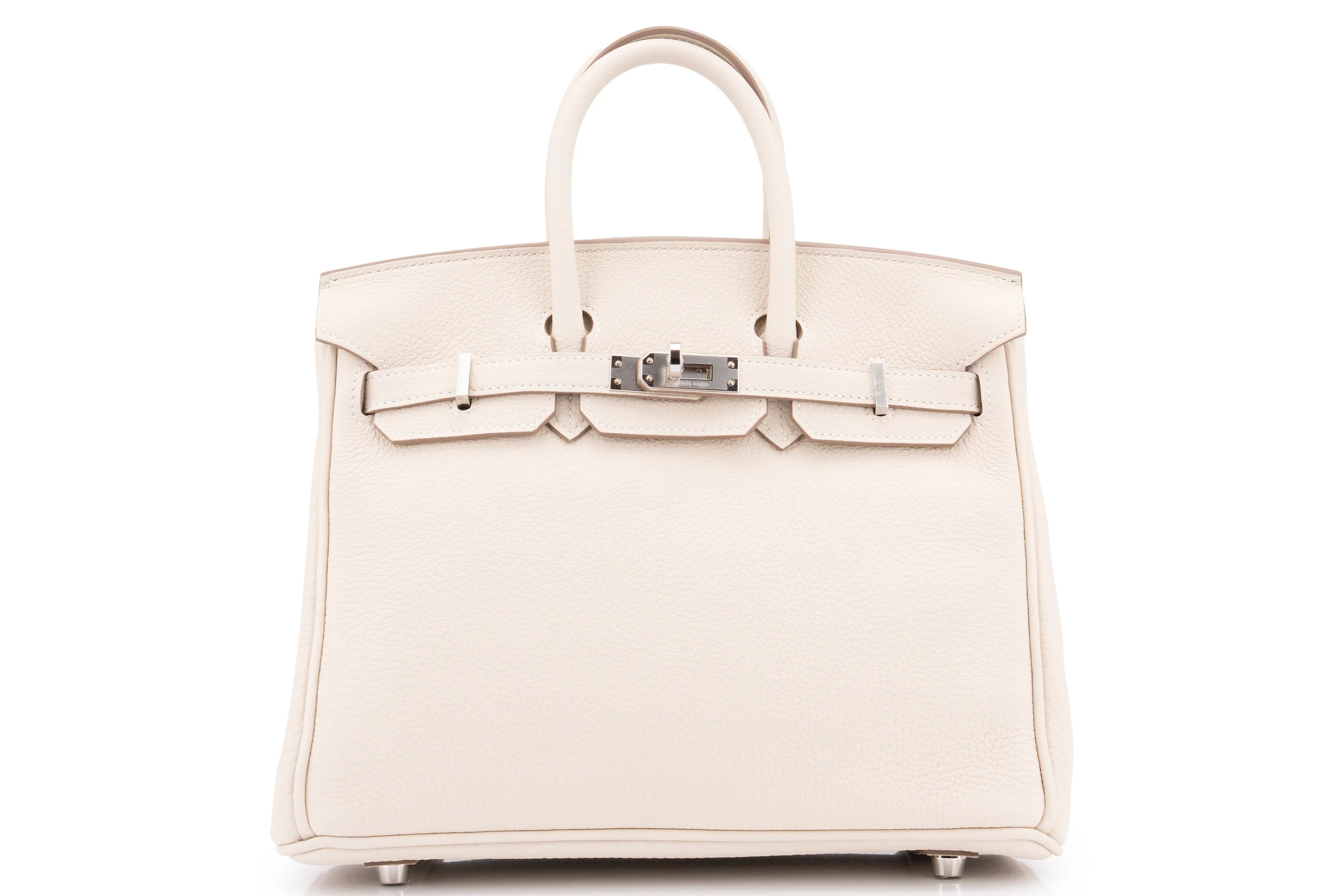 Hermès Birkin 25	Togo	Craie	PHW