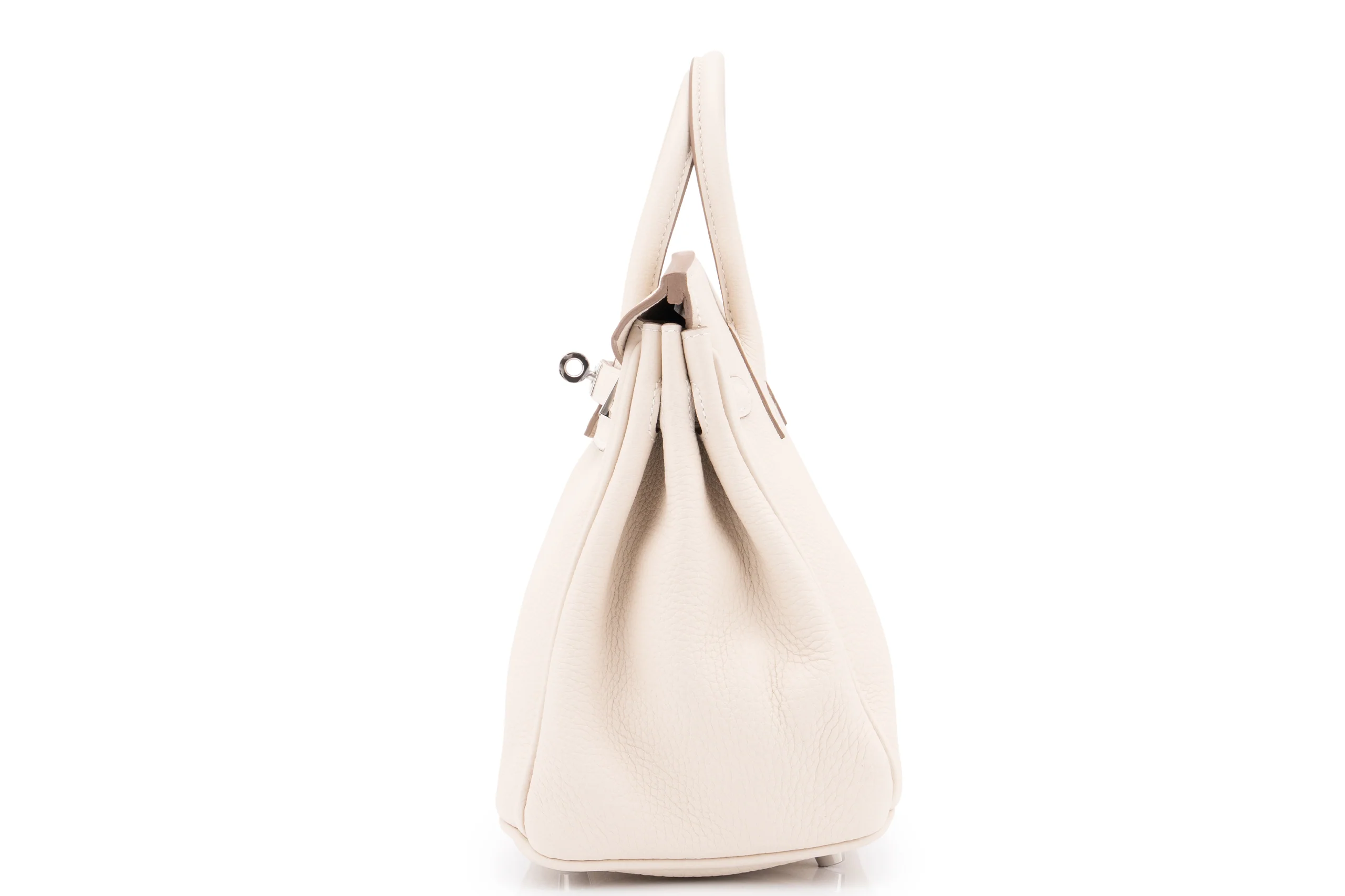 Hermès Birkin 25	Togo	Craie	PHW - Image 3