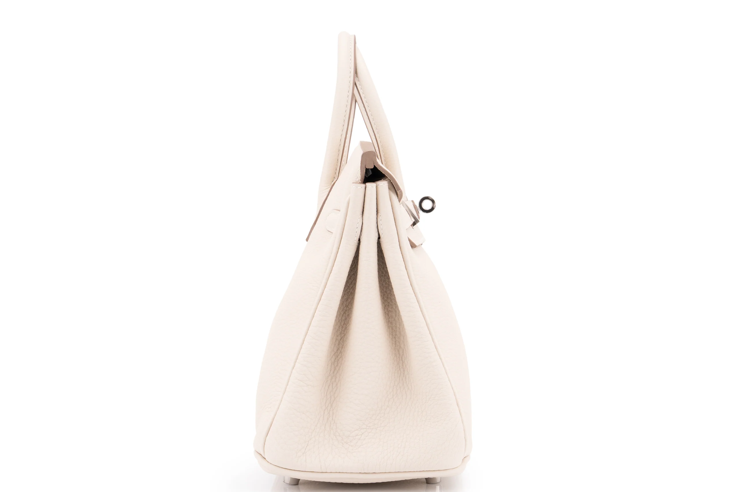 Hermès Birkin 25	Togo	Craie	PHW - Image 5