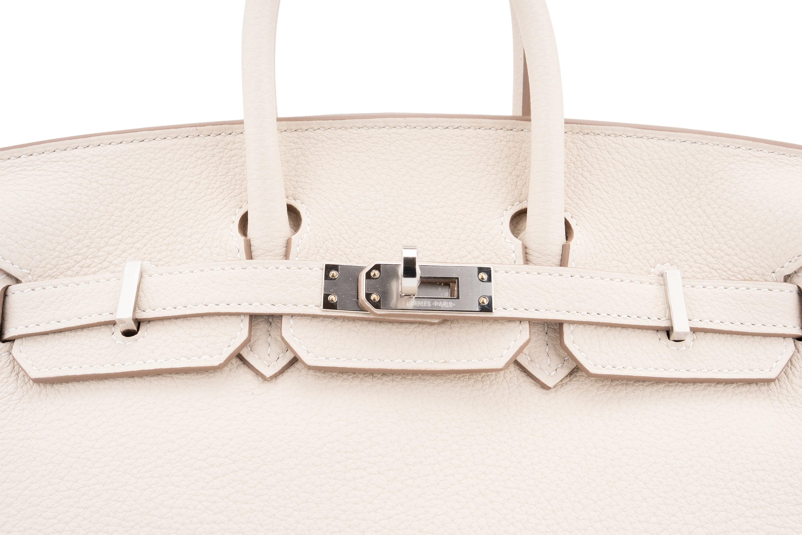 Hermès Birkin 25	Togo	Craie	PHW - Image 7
