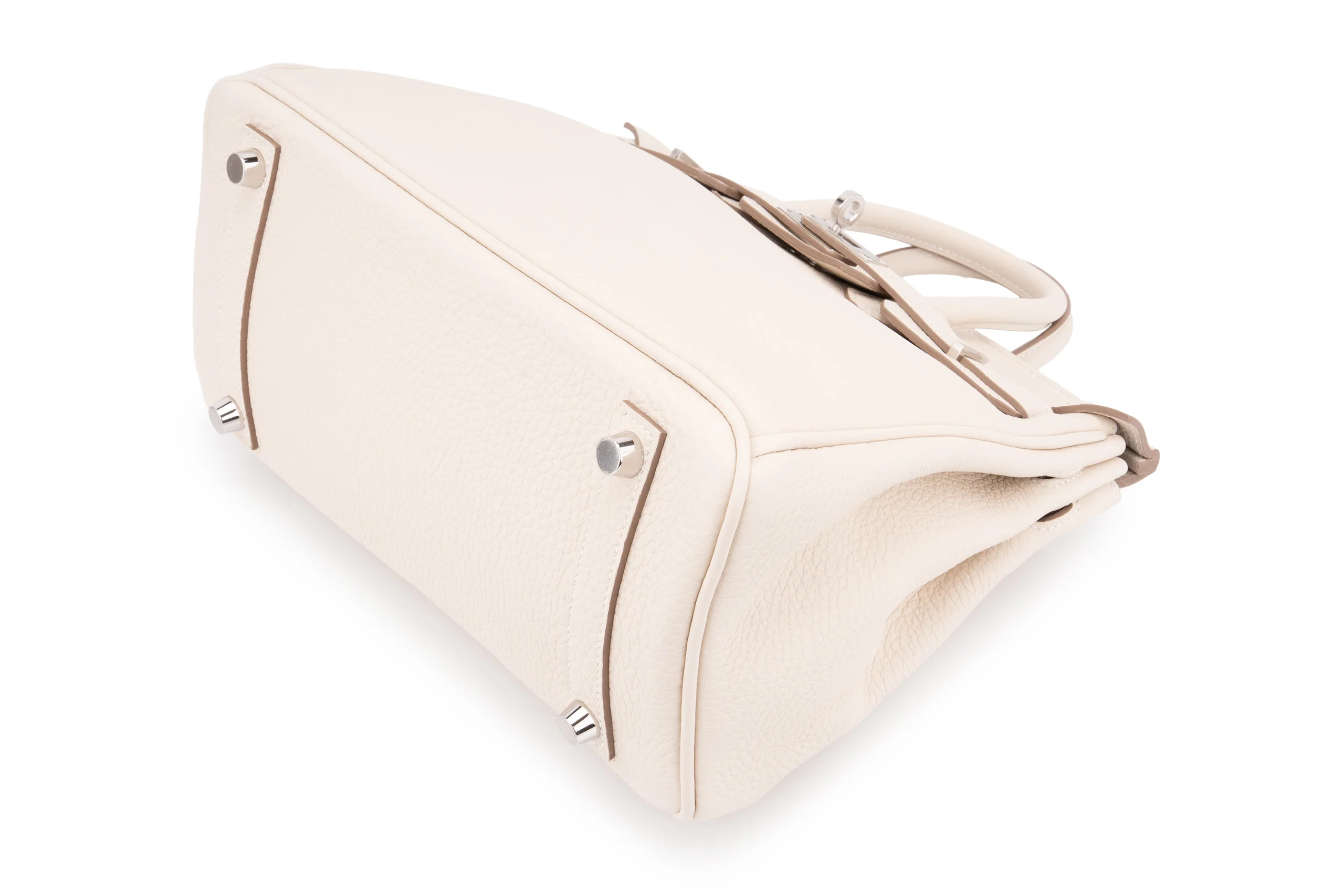 Hermès Birkin 25	Togo	Craie	PHW - Image 8