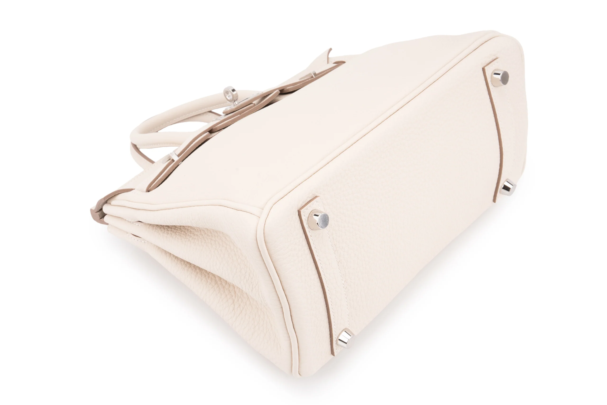 Hermès Birkin 25	Togo	Craie	PHW - Image 9