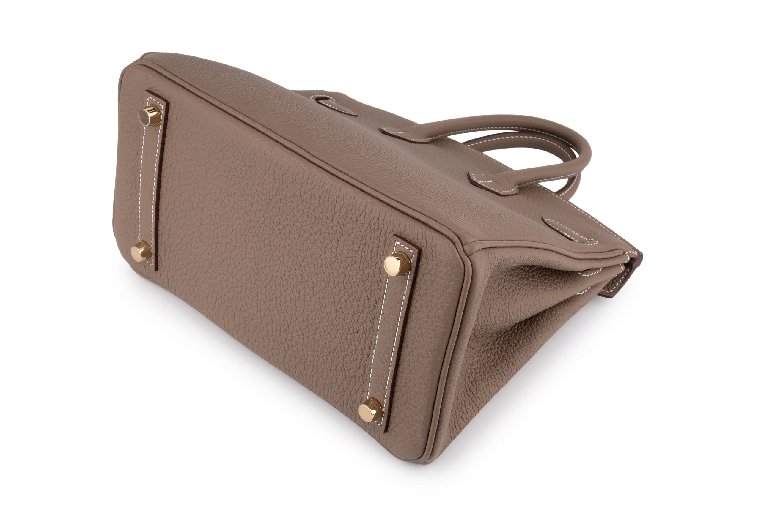 Hermès Birkin 25		Togo	Etoupe 	BGHW - Image 10