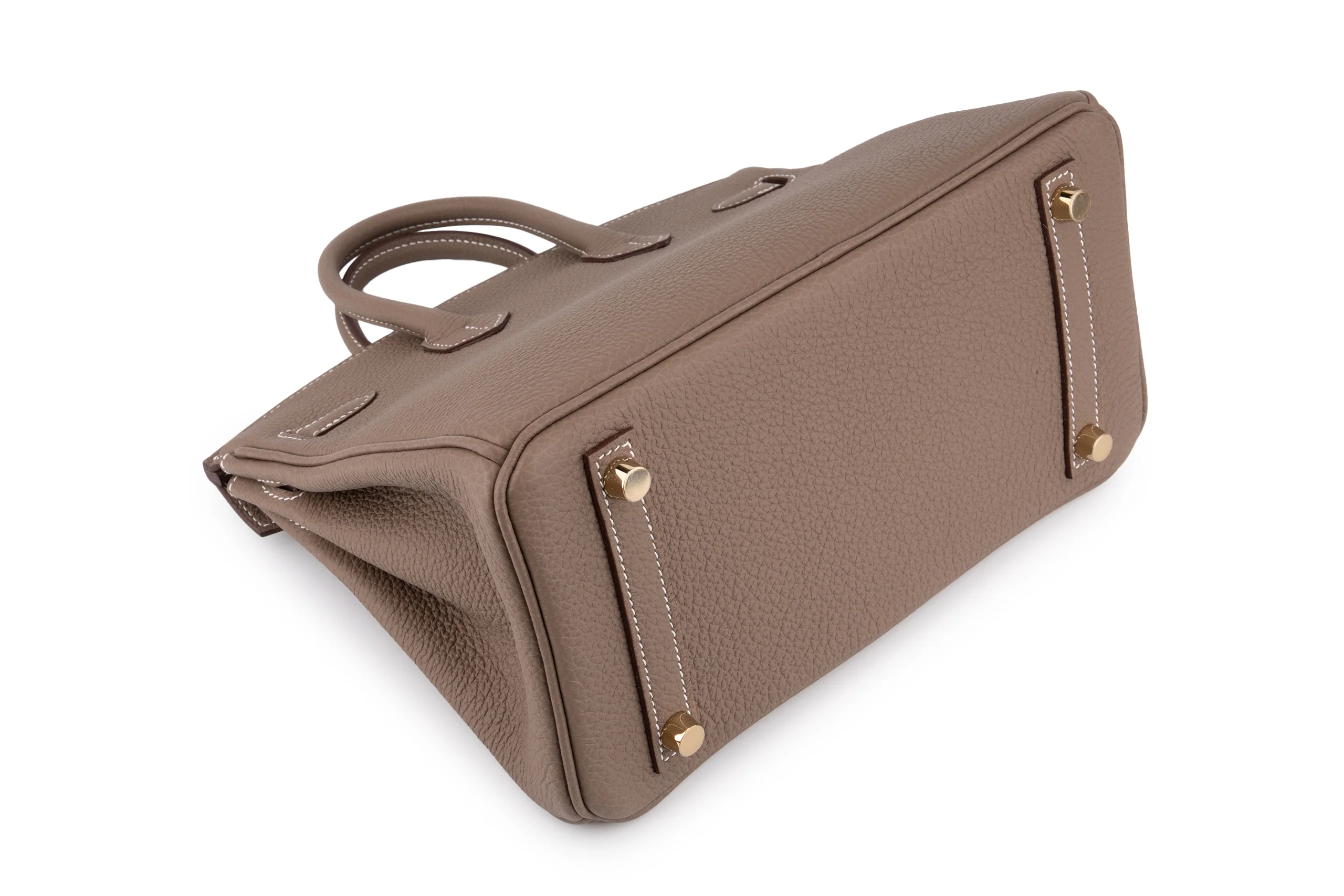 Hermès Birkin 25		Togo	Etoupe 	BGHW - Image 11