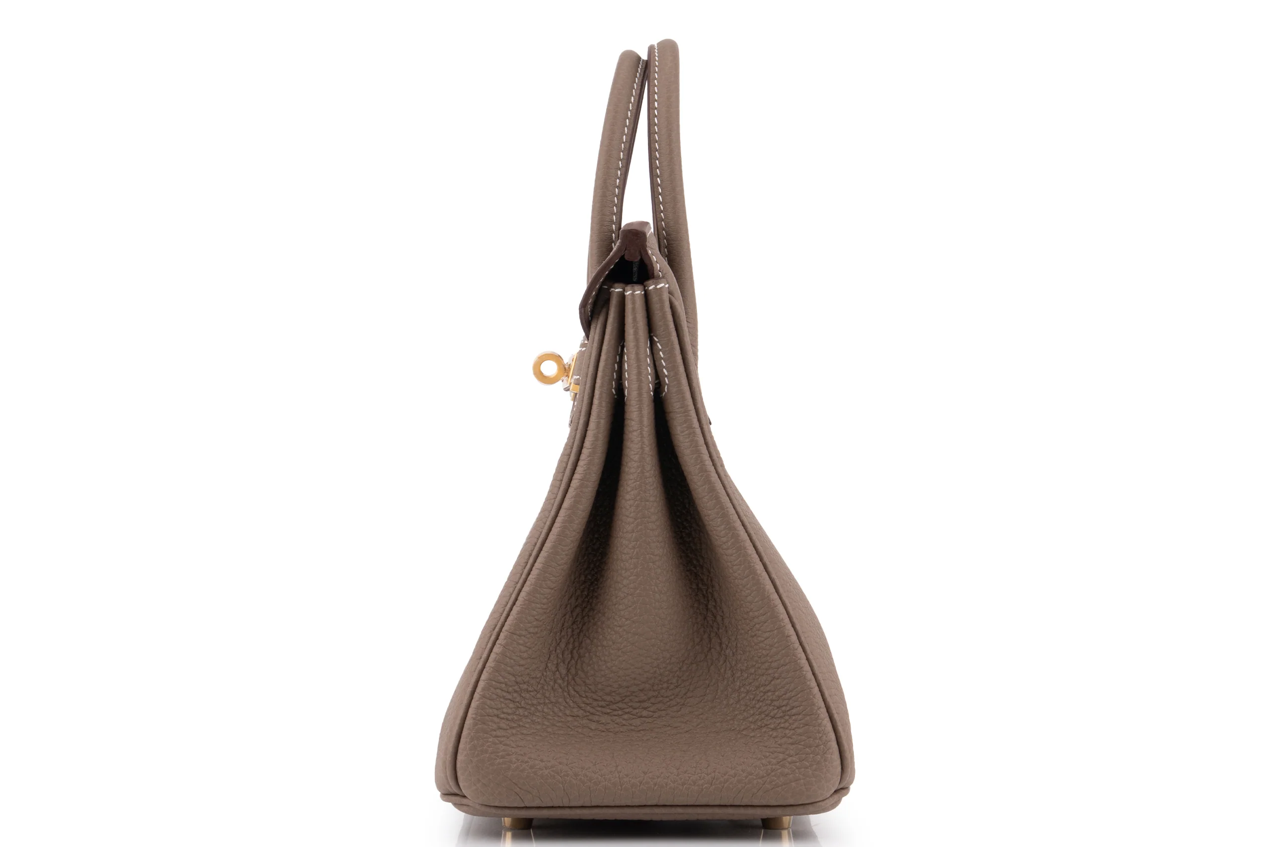 Hermès Birkin 25		Togo	Etoupe 	BGHW - Image 3
