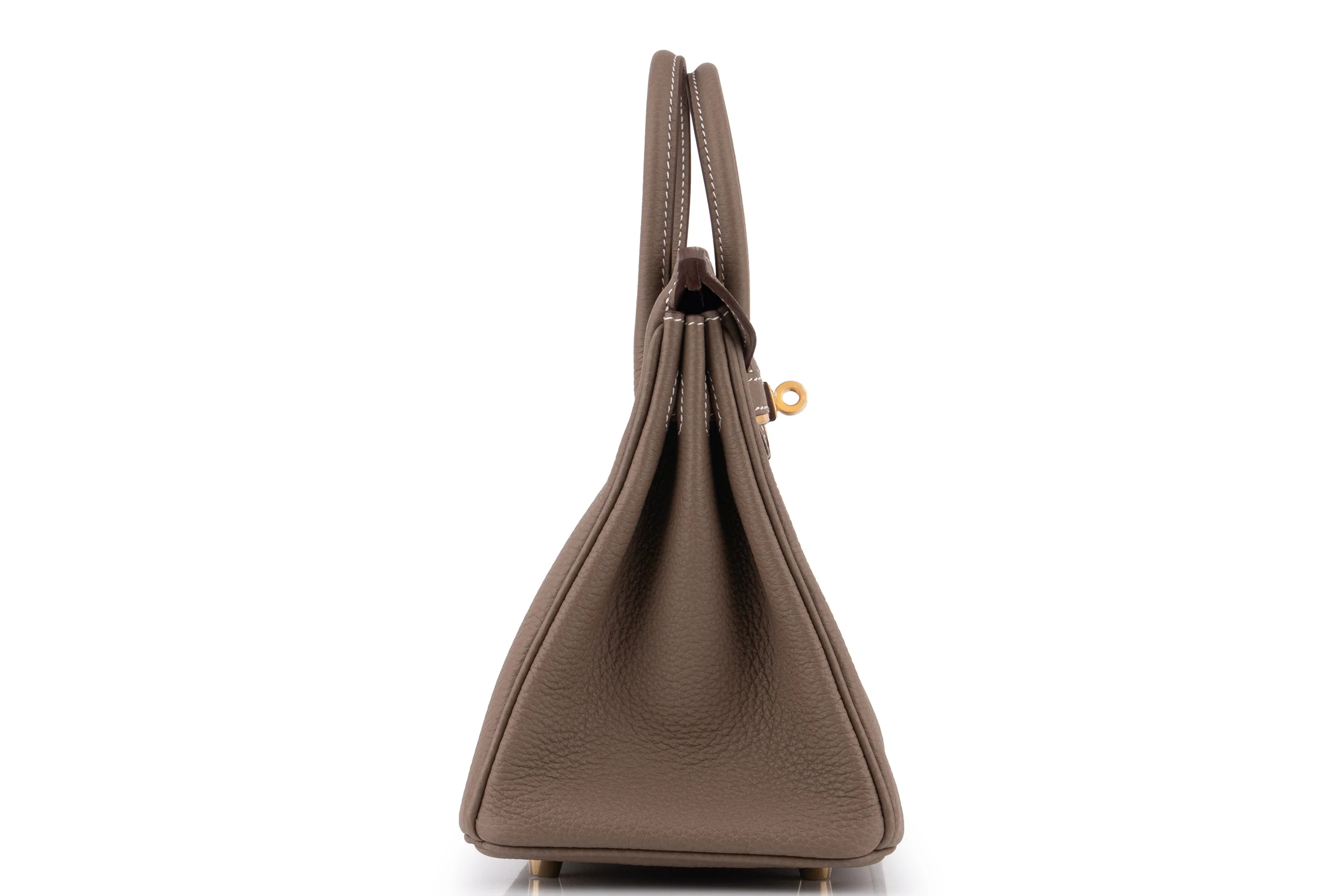 Hermès Birkin 25		Togo	Etoupe 	BGHW - Image 5