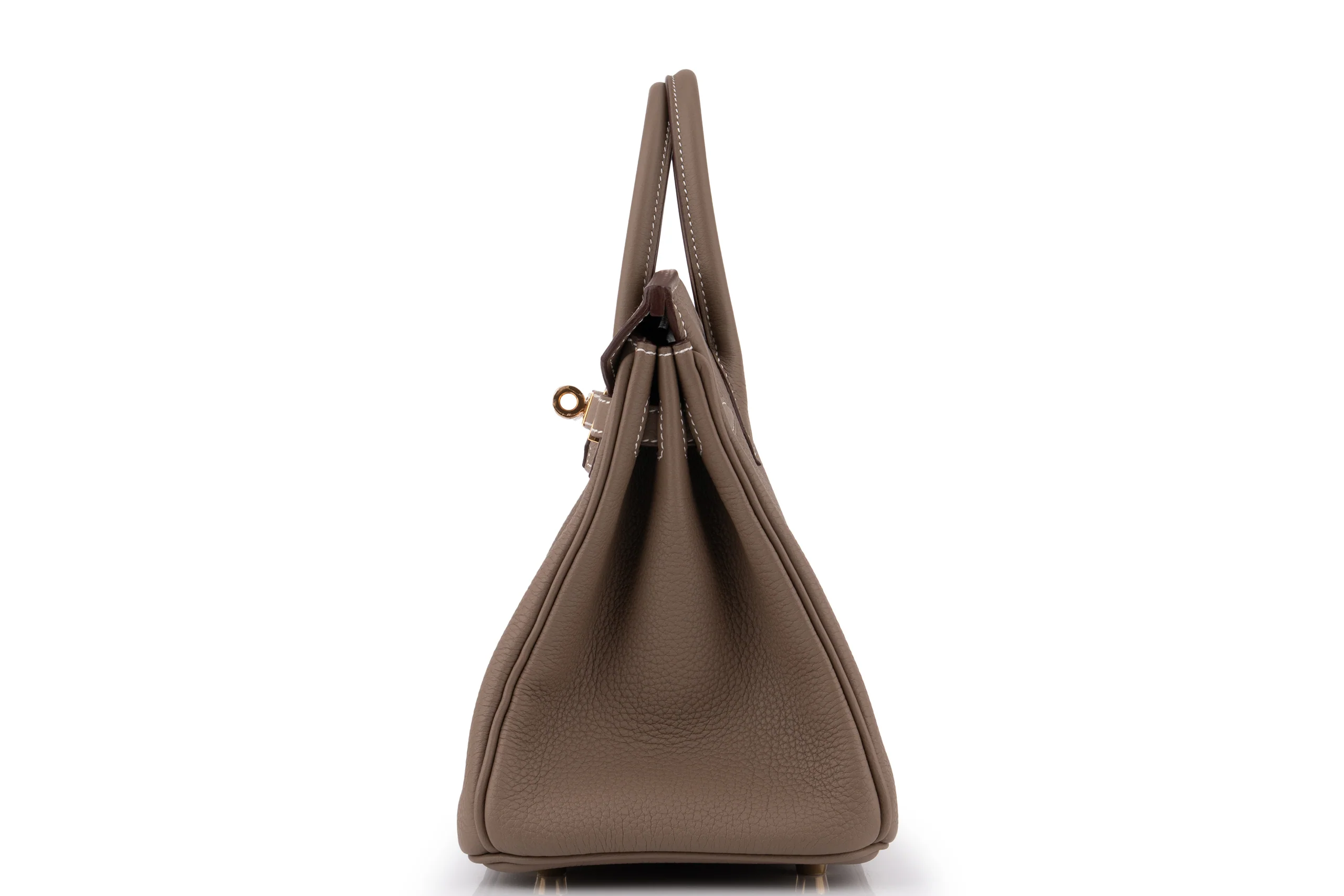 Hermès Birkin 25	Togo 	Etoupe 	GHW - Image 3