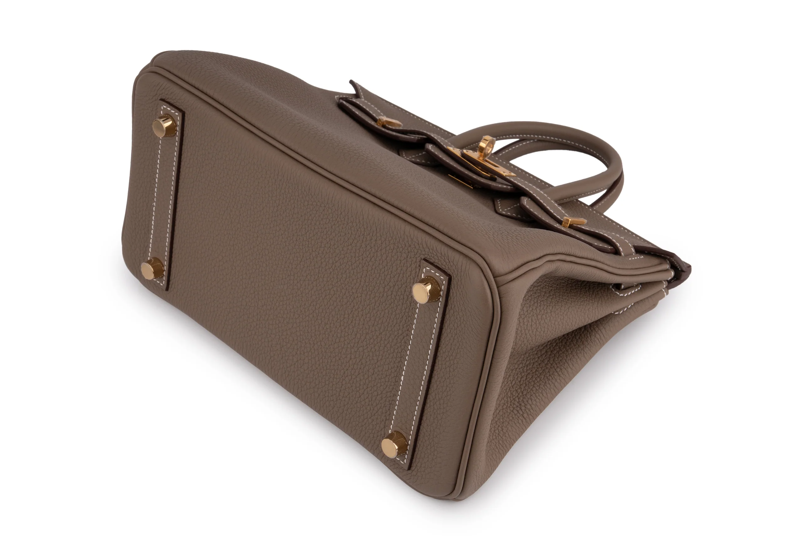Hermès Birkin 25	Togo 	Etoupe 	GHW - Image 8
