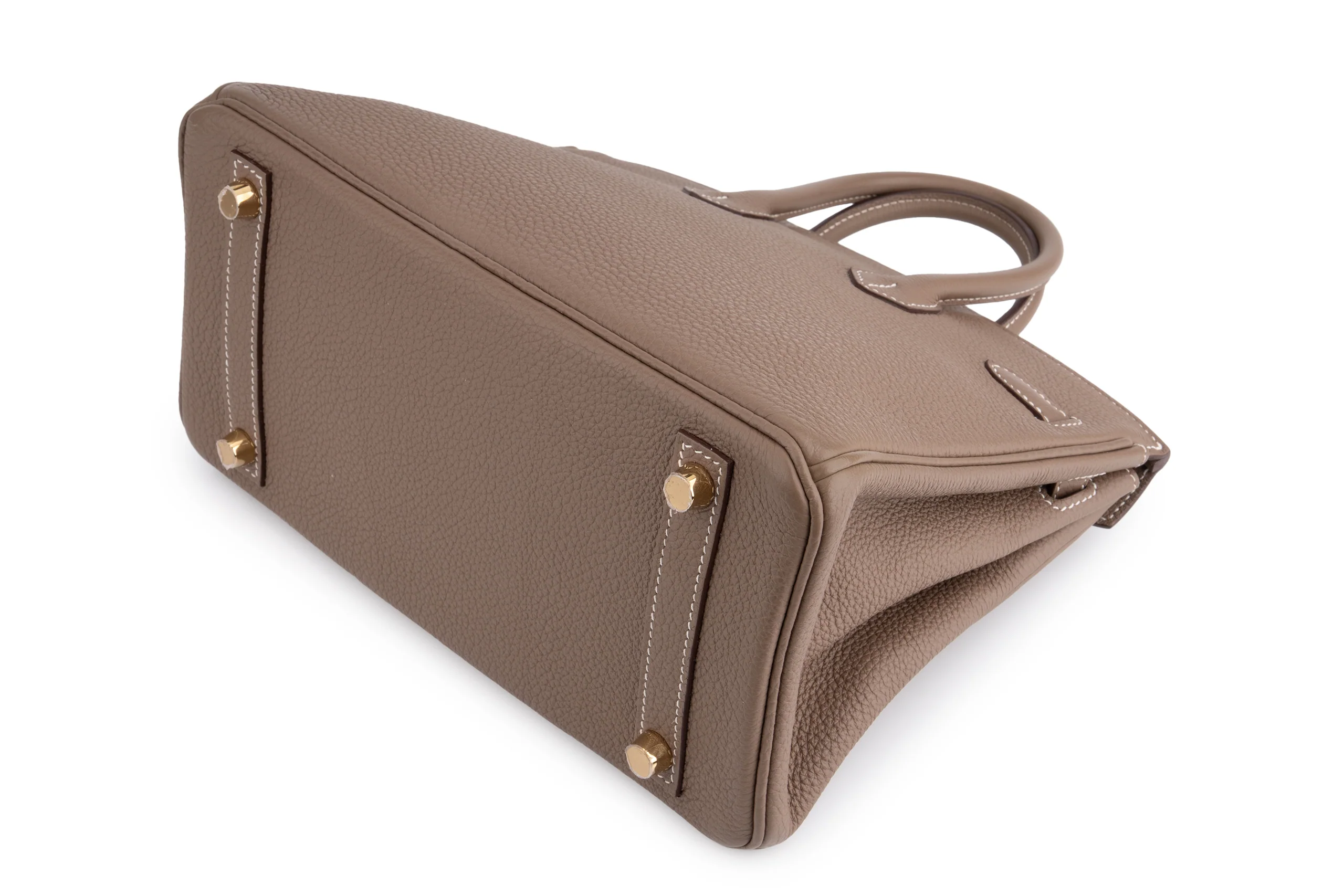 Hermès Birkin 25		Togo 	Etoupe 	GHW - Image 12